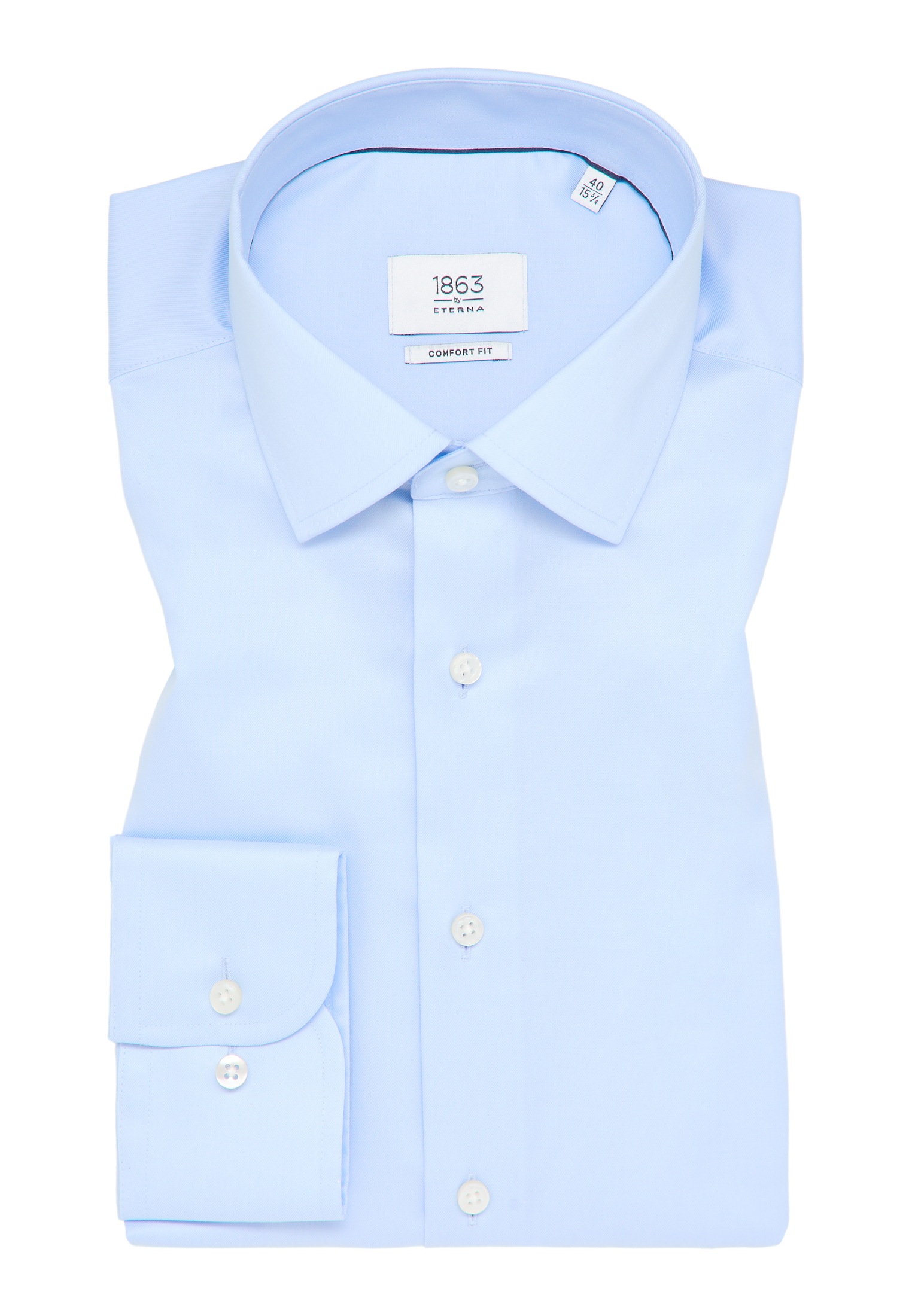 Eterna Langarmhemd »COMFORT FIT«, NON IRON (bügelfrei)