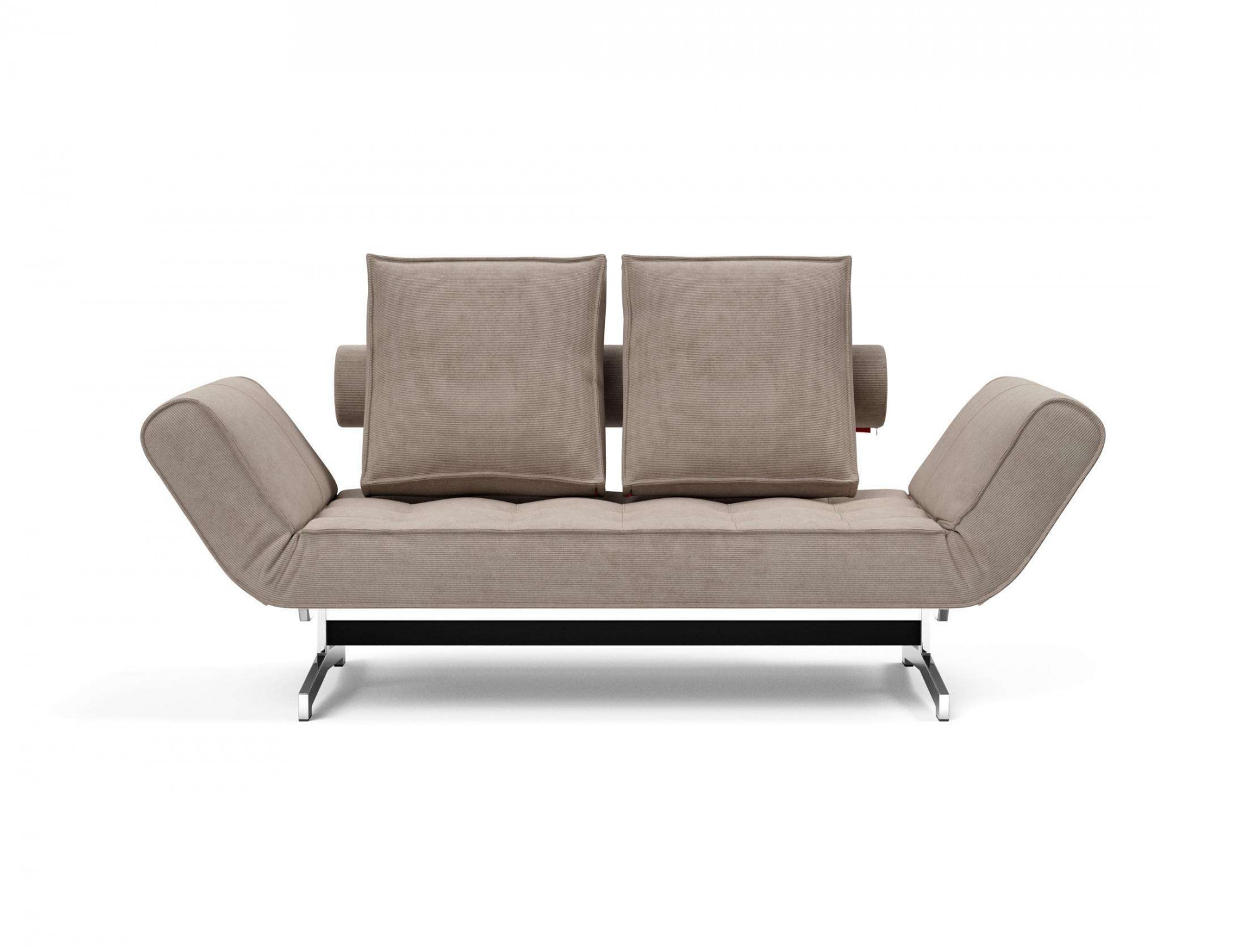 INNOVATION LIVING ™ 3-Sitzer »Ghia Schlafsofa, Multi-Wohlfühlsofa, OTTOs Choice, Designfuß« eine große Liegefläche mit geringer Stellfläche, beidseitig abklappbar