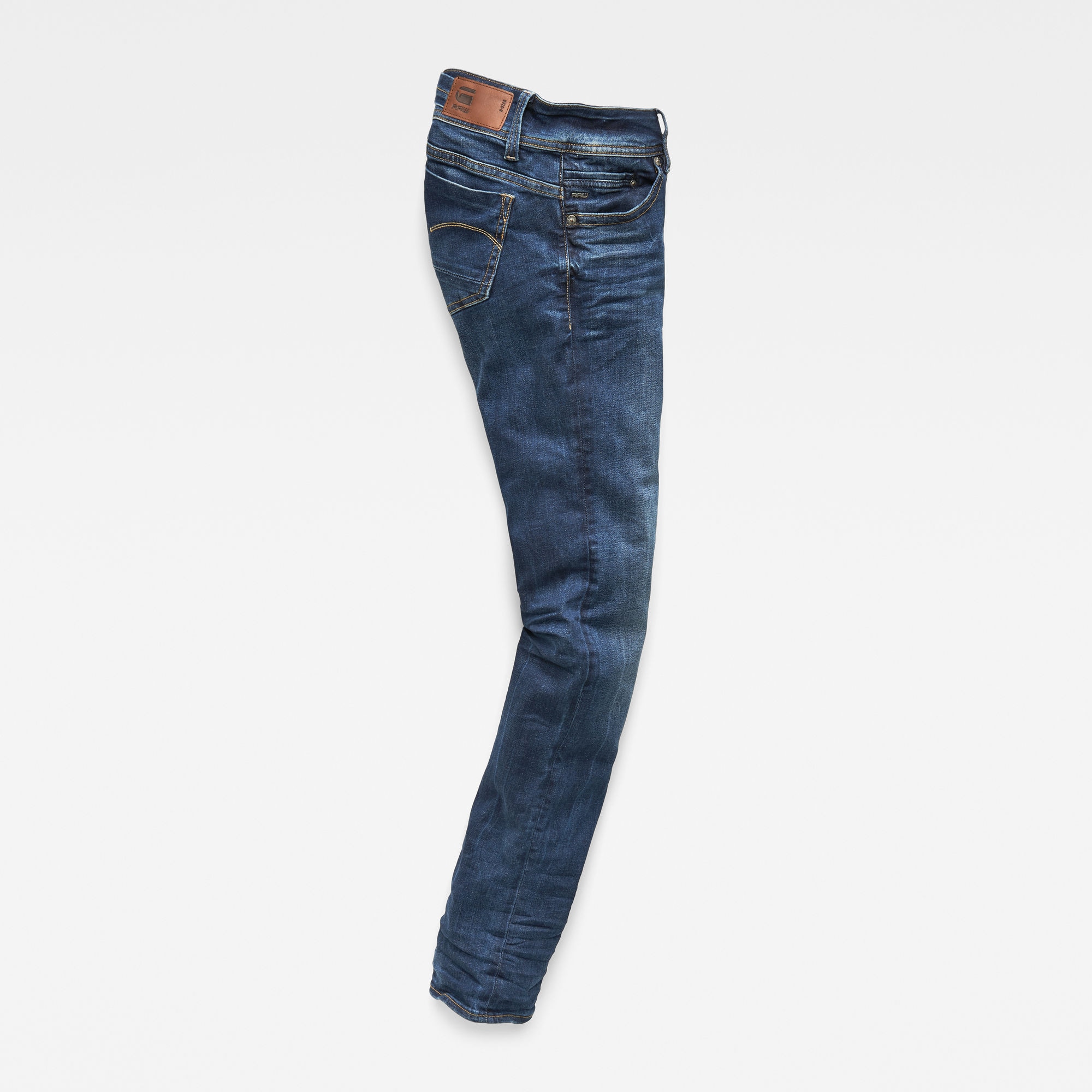 G-STAR Straight-Jeans »Midge«, 5-Pocket-Design mit markanten Steppnähten