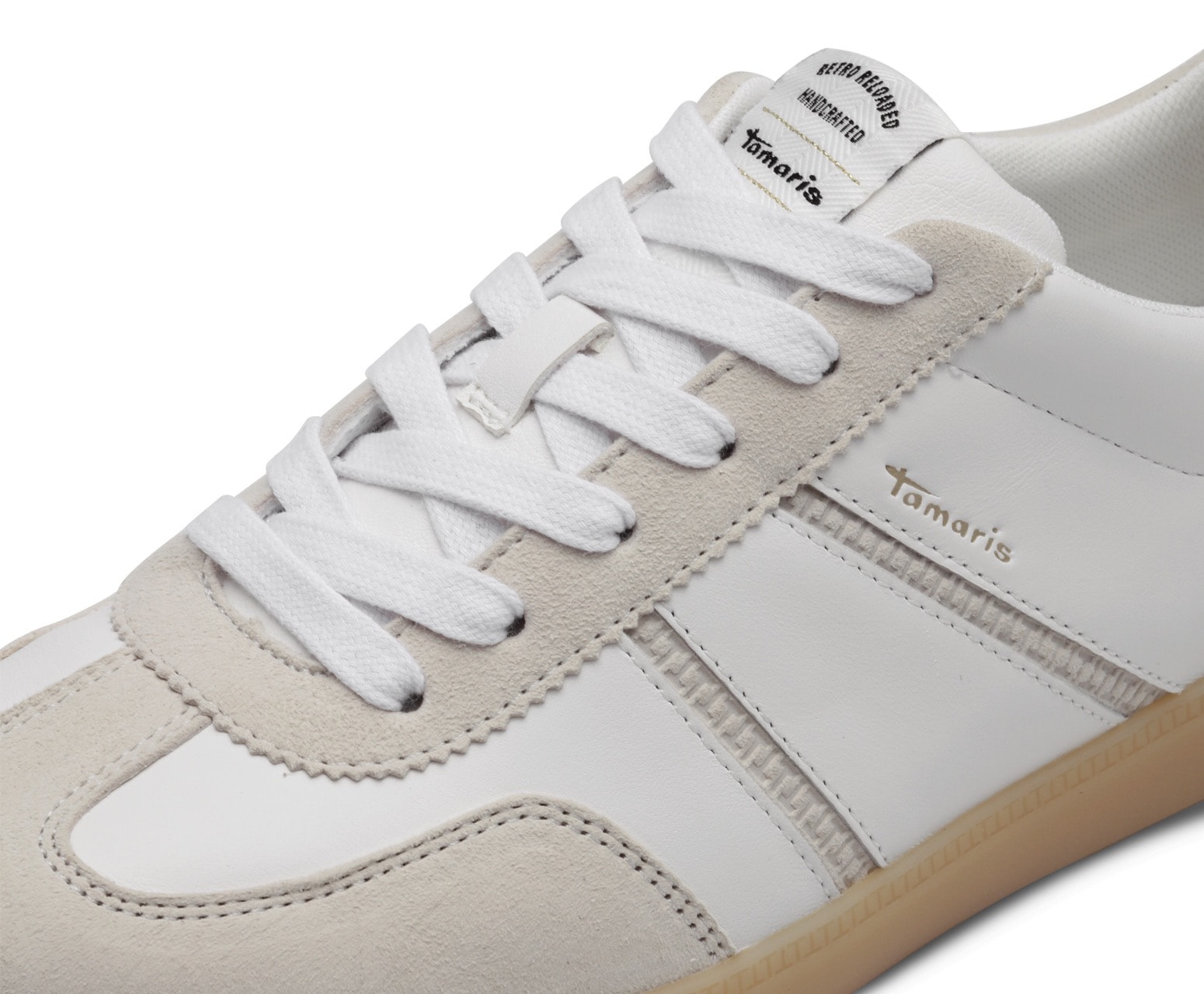 Tamaris Plateausneaker, Freizeitschuh, Halbschuh, Schnürschuh mit gepolstertem Schaftrand