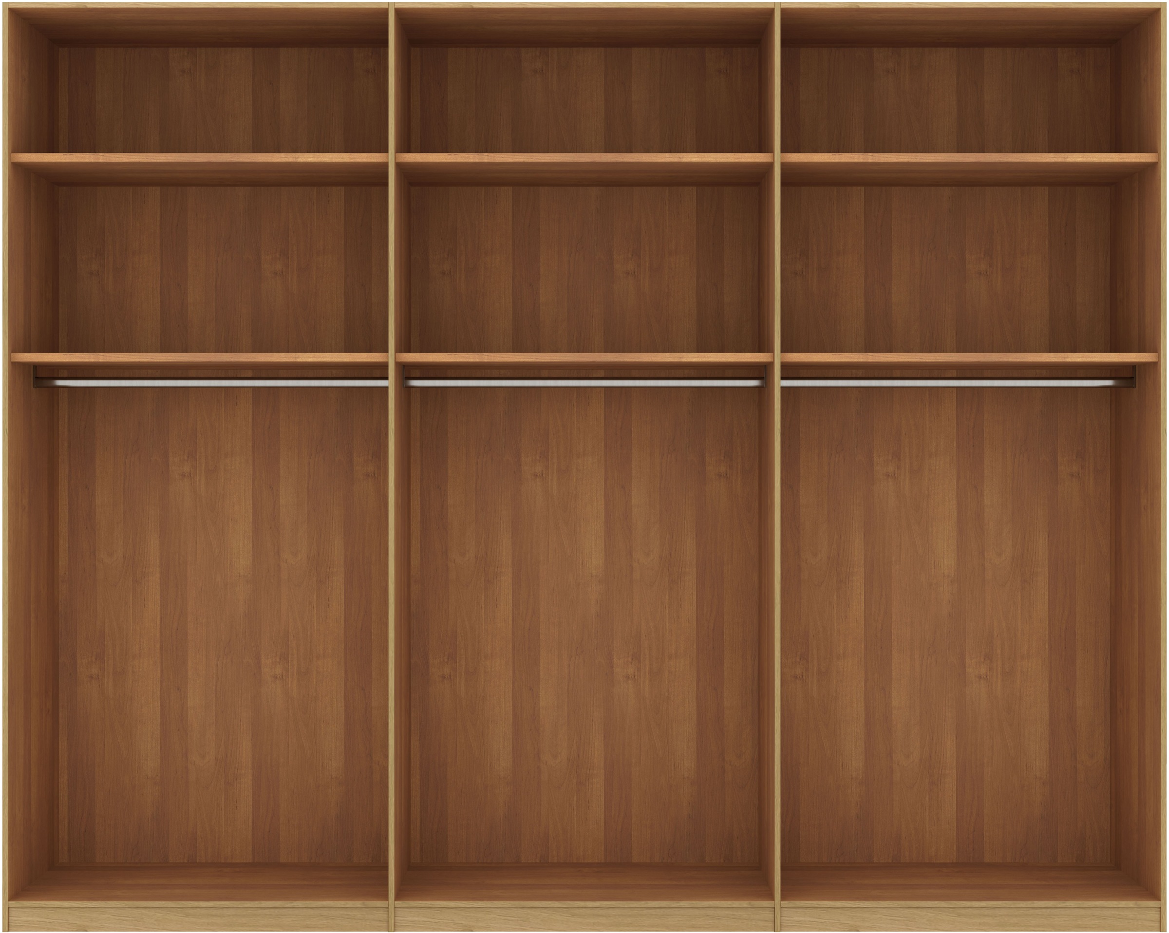 Musterring Drehtürenschrank »Savona, Kleiderschrank, Schrank, Garderobe, teilmassiv Eiche«, (mit Türdämpfern, mit Spiegel oder Glas, extra Böden, MADE IN GERMANY), Türen in Bianco-Eiche massiv, Spiegel-/Glastüren, verschiedene Größen