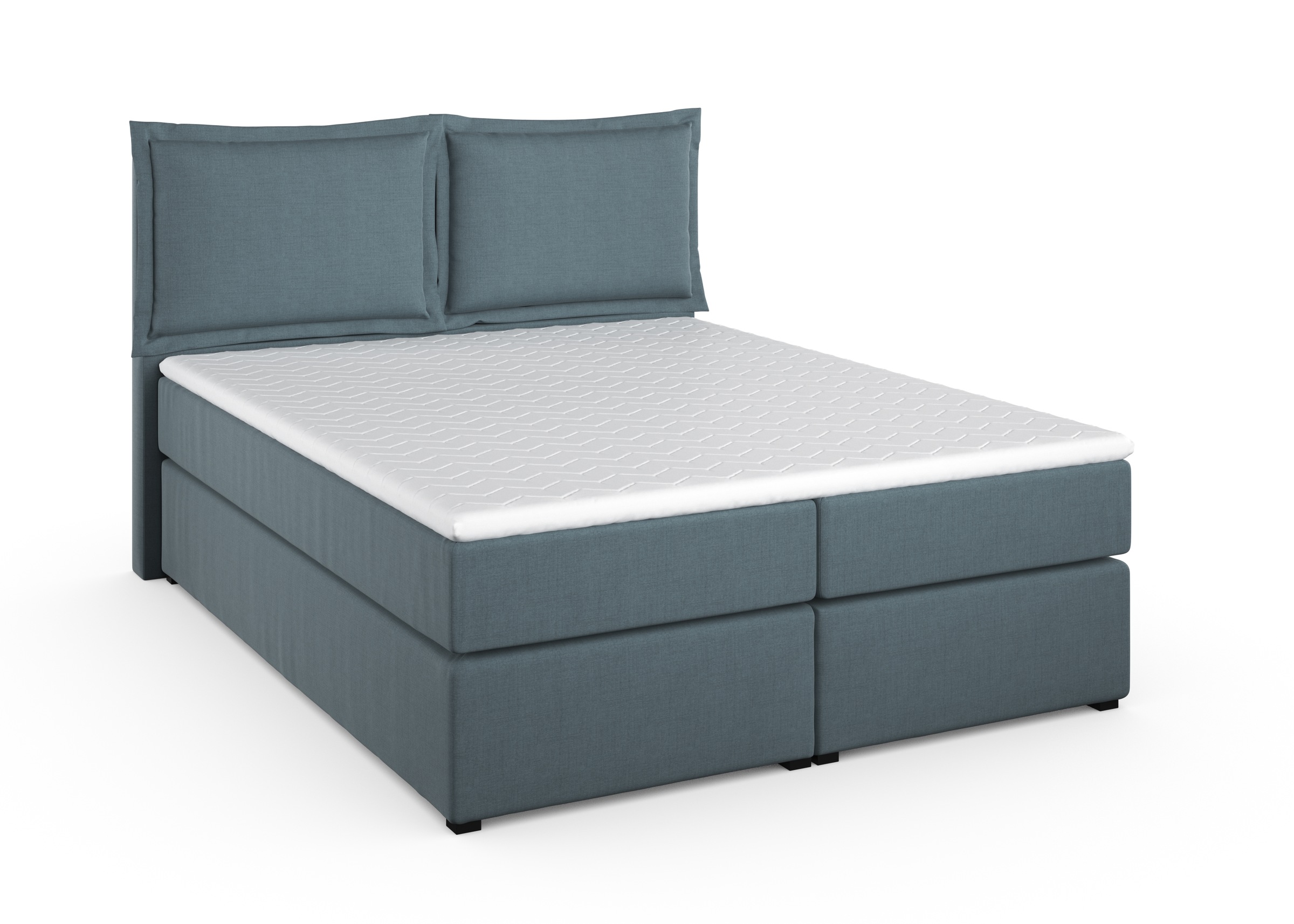 Home affaire Boxspringbett »Lysann«, 5fach verstellbares Kopfteil, in 4 Breiten, 3 Matratzenarten