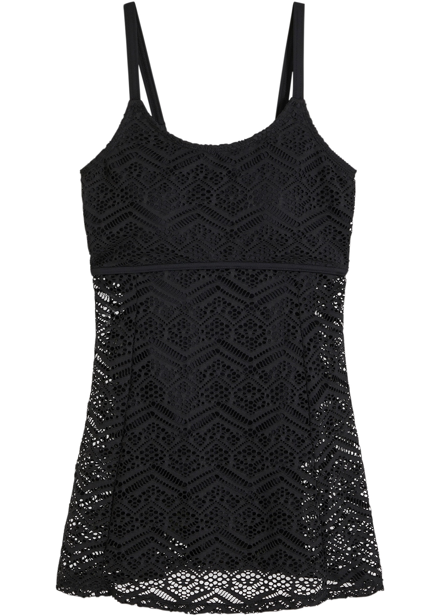 bonprix Badekleid 1 Stk. mit integriertem Badeanzug, verstellbare Träger