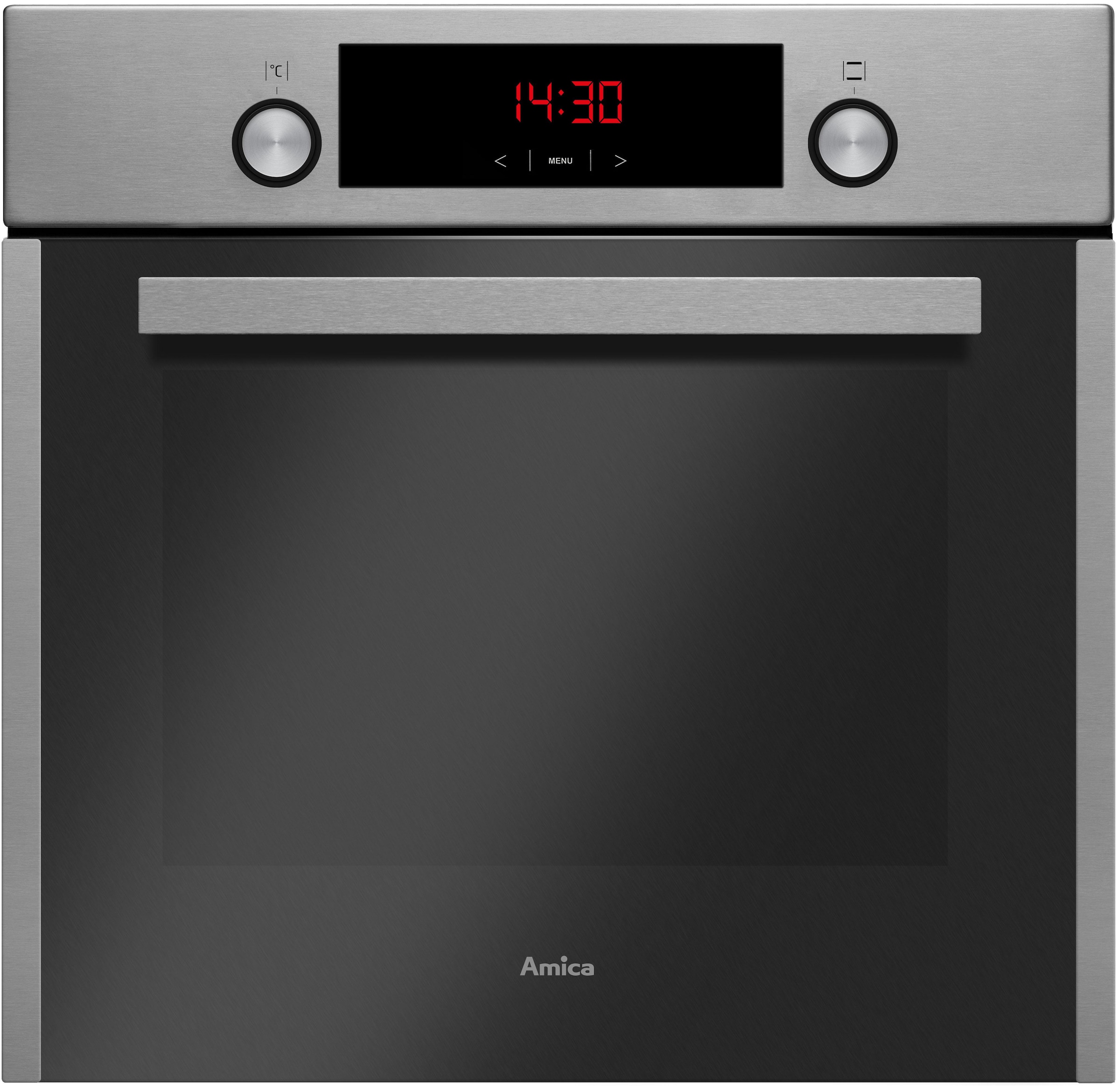 Amica Einbaubackofen  »EB 944 100 E«, mit 1-fach-Teleskopauszug, Steam Clean, Ofen mit 11 Programmen und einstufig ausziehbaren Backblechschienen.