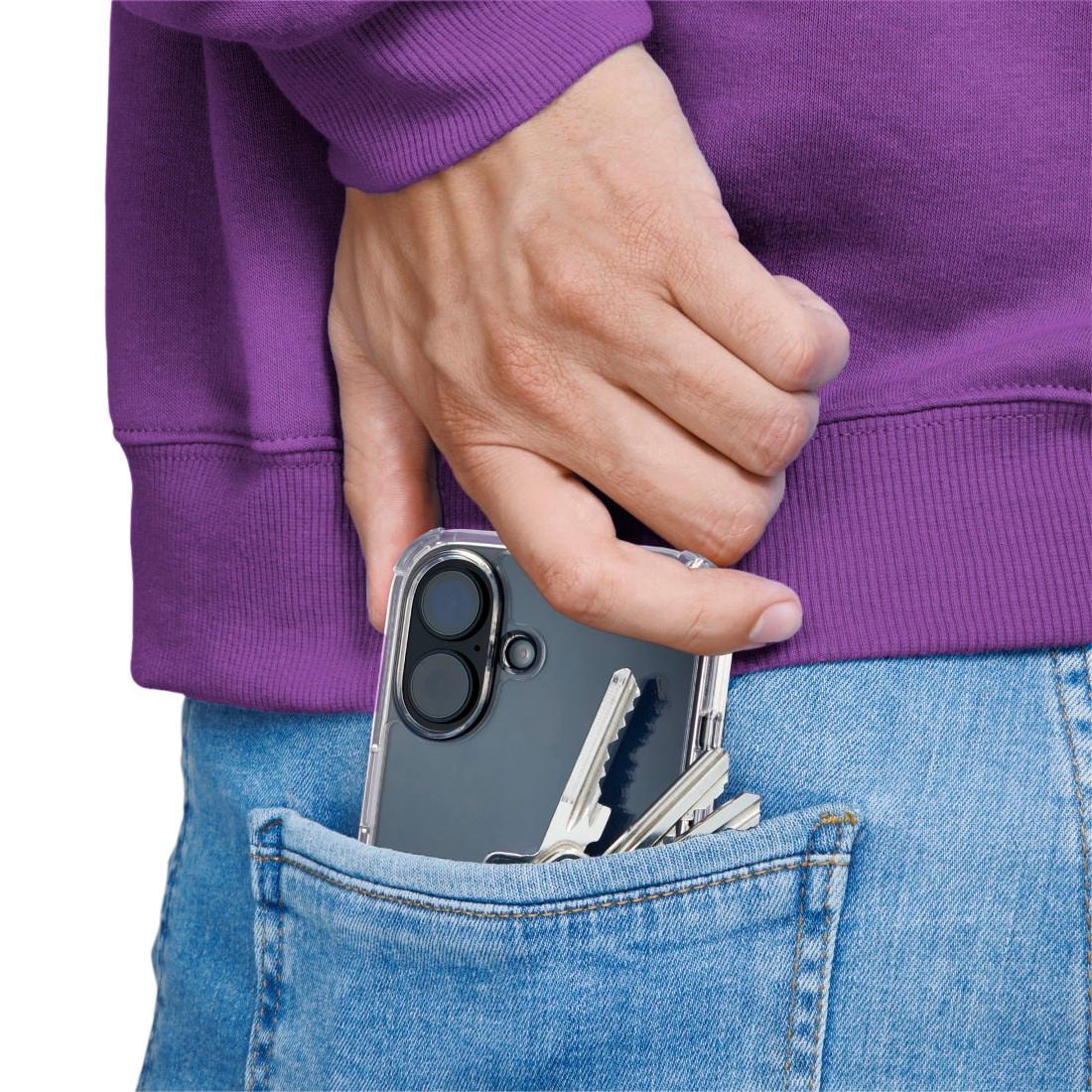 Hama Smartphone-Hülle »Handyhülle „Extreme Protect“ für iPhone 16 (stoßfest, sturzsicher)« iPhone 16 15,4 cm (6,1 Zoll)