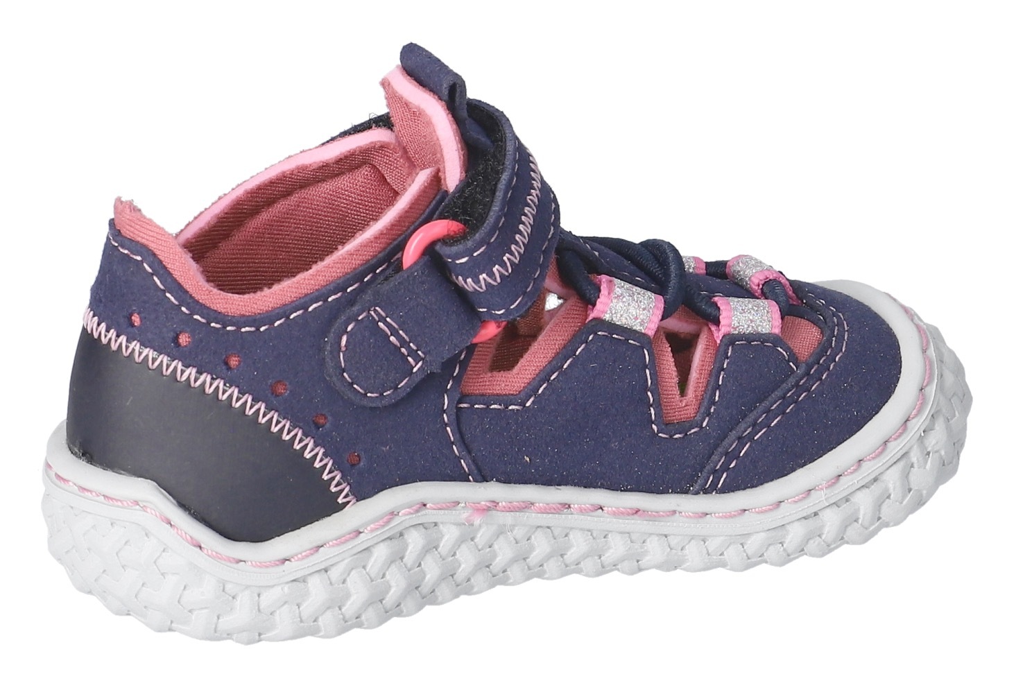 PEPINO by RICOSTA Barfußschuh »Jerry WMS: mittel«  , Barfußschuh mit Gummizug u. Klett, Größenschablone zum Download