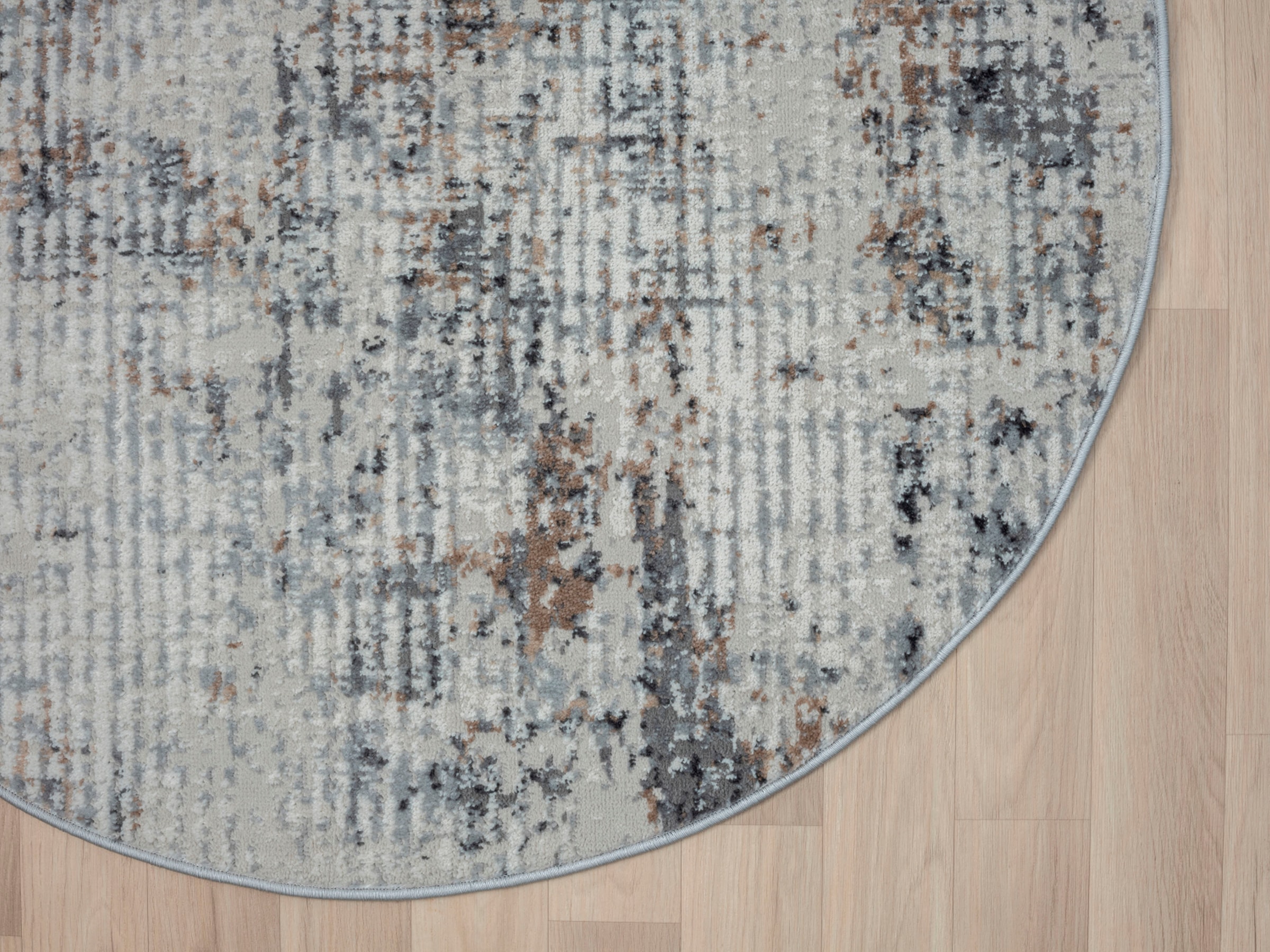 Myflair Möbel & Accessoires Teppich »My Joy« rund 8 mm Höhe Kurzflor, Scandi-Design, besonders weich durch Microfaser