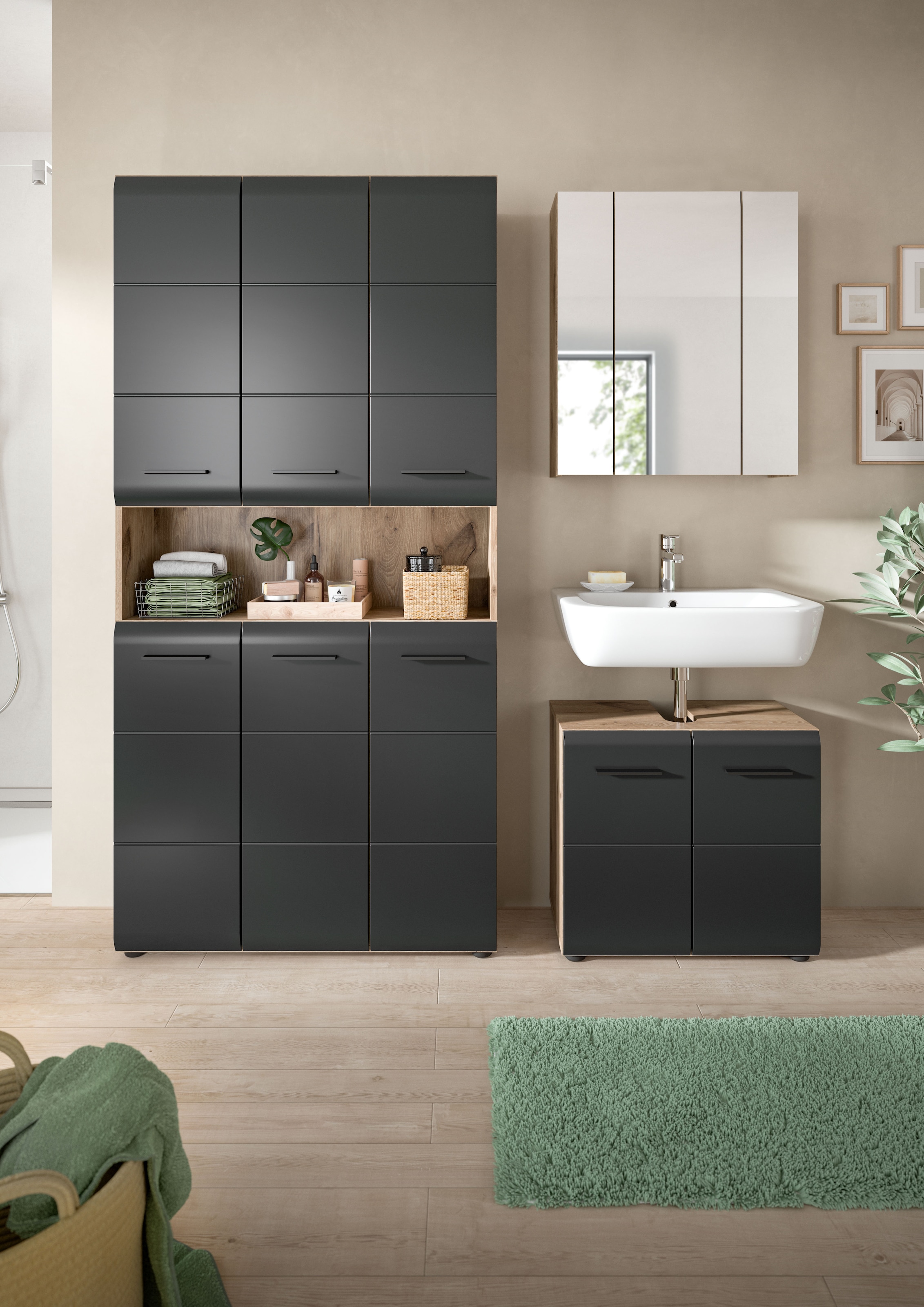 INOSIGN Badezimmer-Set Set, 4 Stk. tlg.