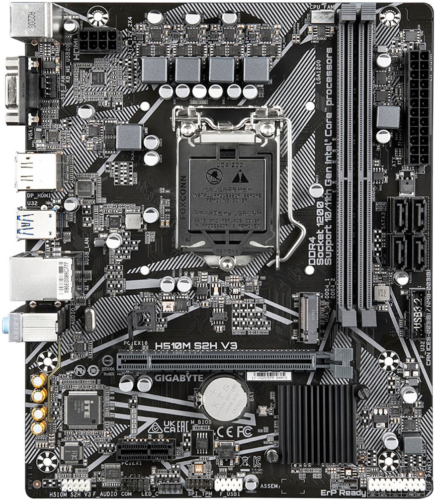 Gigabyte Mainboard »H510M S2H V3«