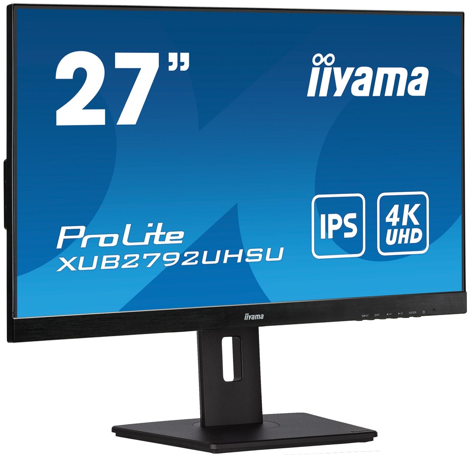 Iiyama LED-Monitor »XUB2792UHSU-B5«, 68,5 cm/27 Zoll, 3840 x 2160 px, 4K Ultra HD, 4 ms Reaktionszeit, 60 Hz