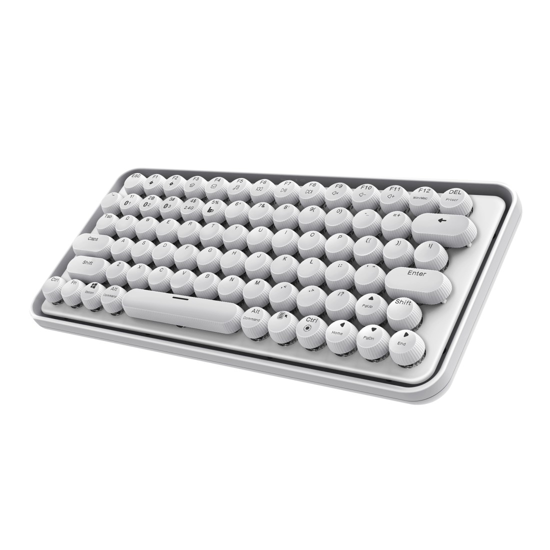 Rapoo Wireless-Tastatur »Ralemo Pre 5 kabellose mechanische Tastatur, Bluetooth, 2.4 GHz«, (Fn-Tasten)