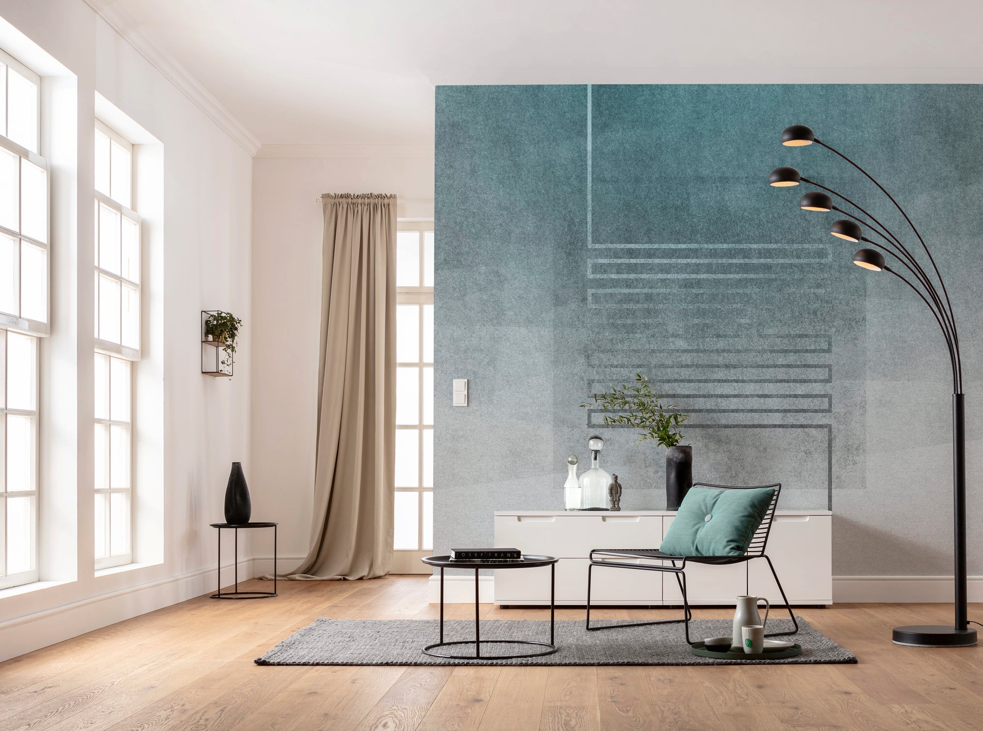 Komar Fototapete »Digitaldruck Vlies - still - Größe 300 x 280 cm«, bedruckt, Wohnzimmer, Schlafzimmer
