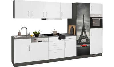 HELD MÖBEL Küchenzeile »Paris«, mit E-Geräten, Breite 340 cm, wahlweise mit... kaufen