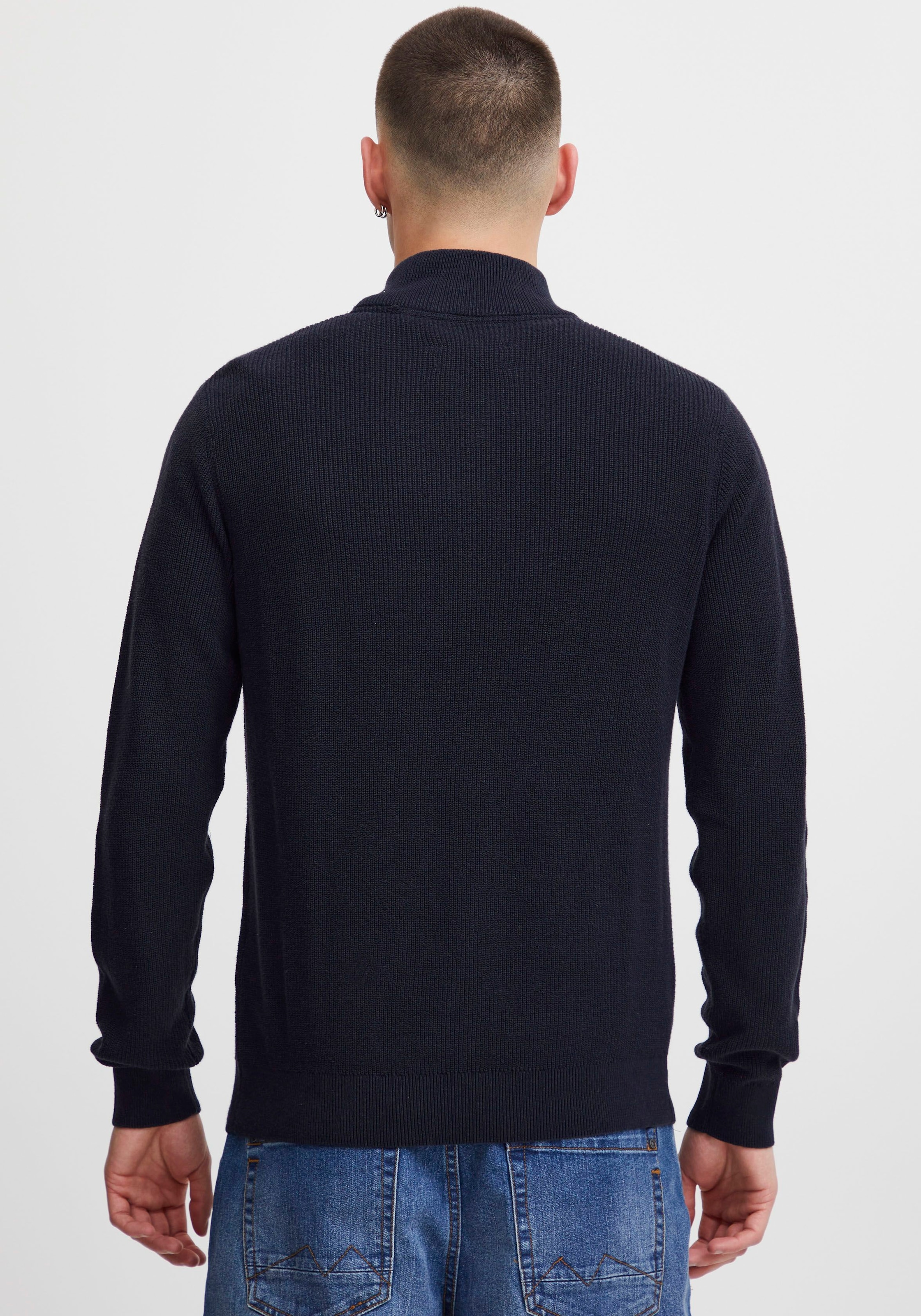 Blend Stehkragenpullover »BL Pullover BHCodford half-zipp«