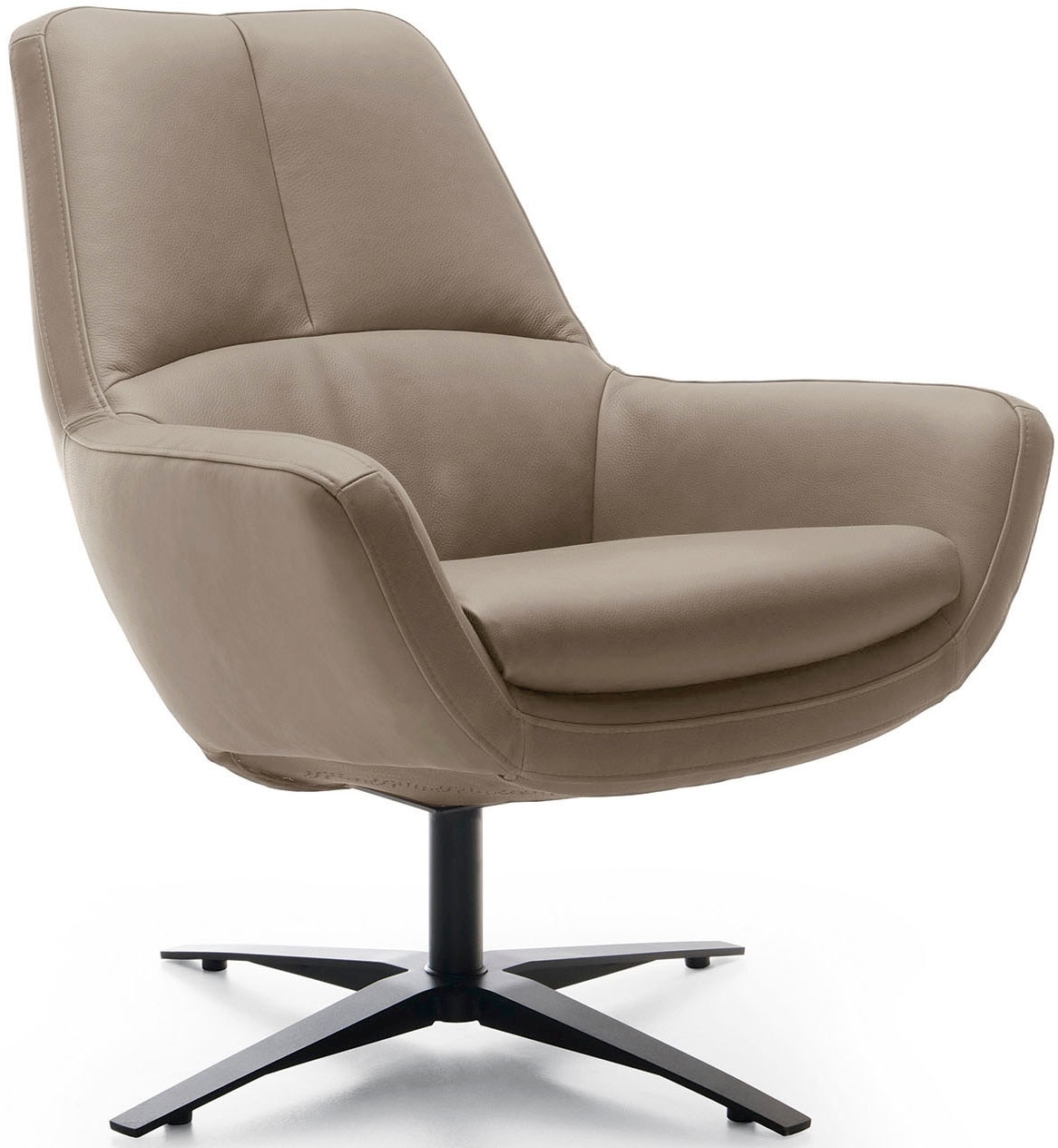 BETYPE Drehsessel »Be Organic Standard Back, Loungesessel«, in elegantem Design mit Drehfunktion