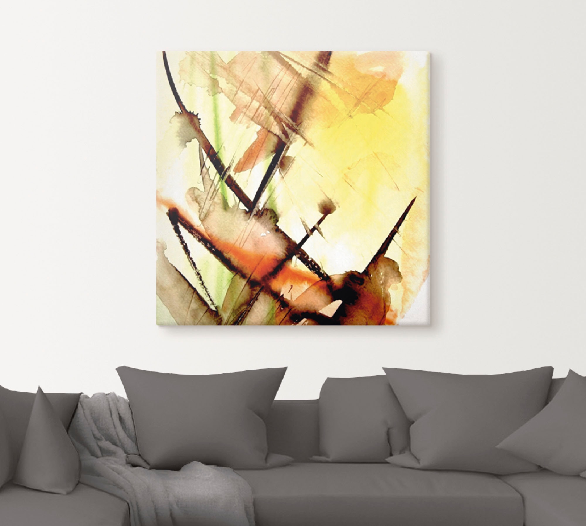 Artland Wandbild »Lichtklang« Gegenstandslos 1 Stk. tlg. als Leinwandbild, Poster, Wandaufkleber in verschied. Größen