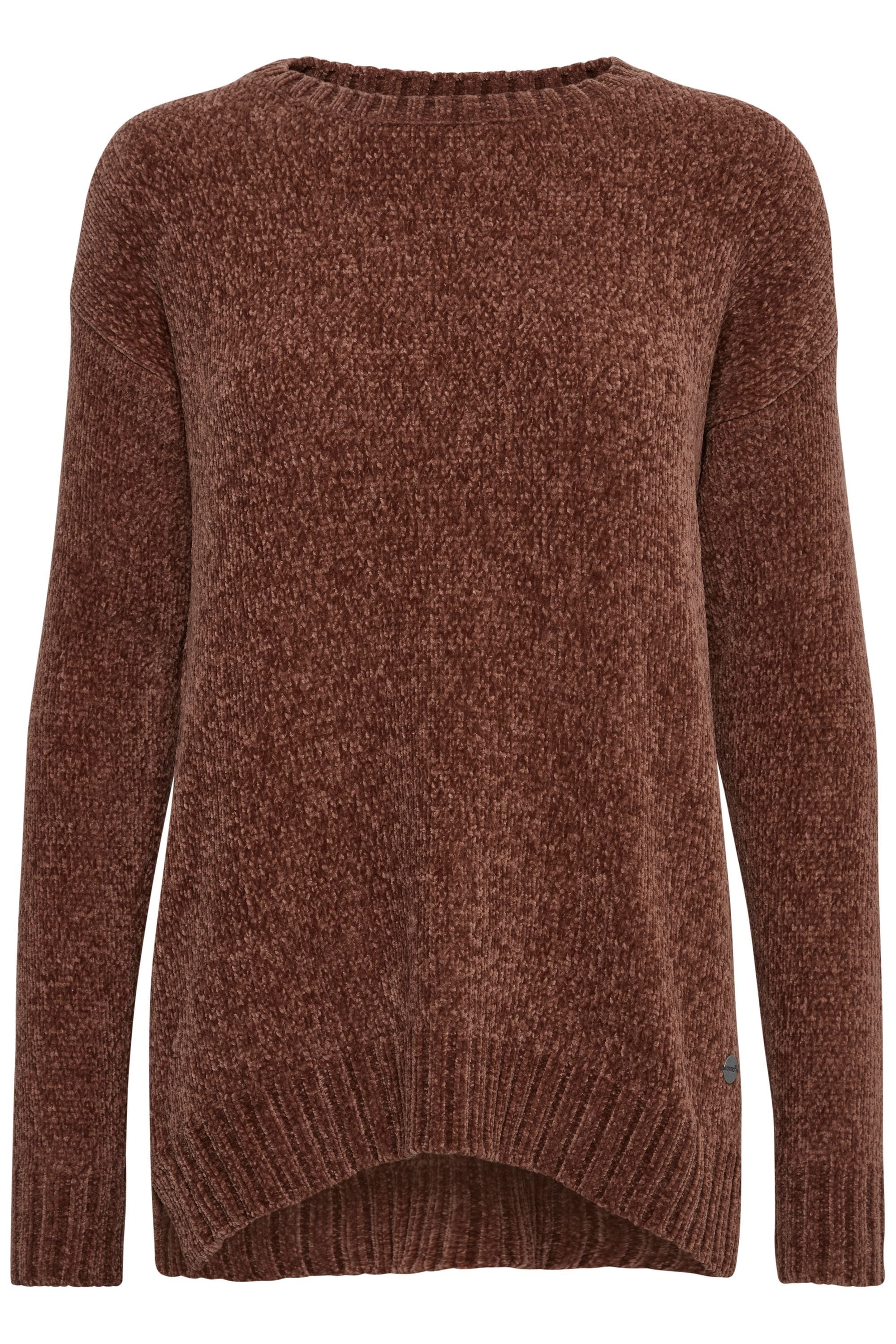 OXMO Strickfleece-Pullover »Strickpullover OXElvina«