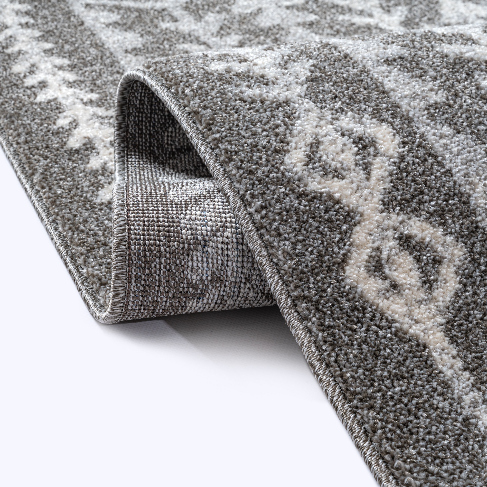 Sanat Teppich »Boho 8204« rechteckig 10 mm Höhe Kurzflor, robust, Boho, Scandic, für Fussbodenheizung geeignet