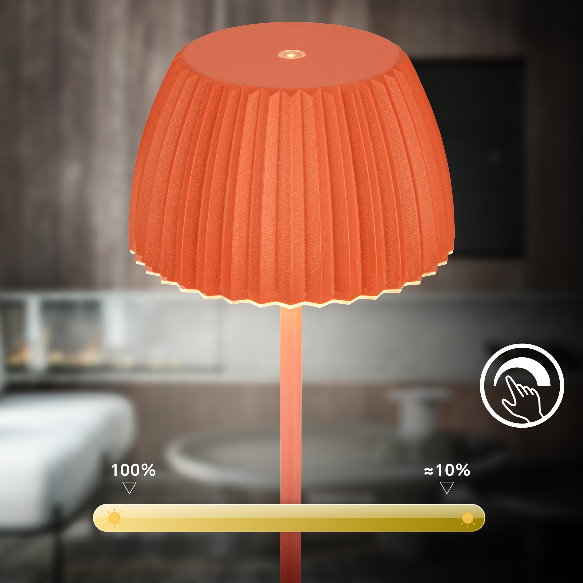 Briloner Leuchten 1100000002199 »Akku LED Tischleuchte« LED-Modul