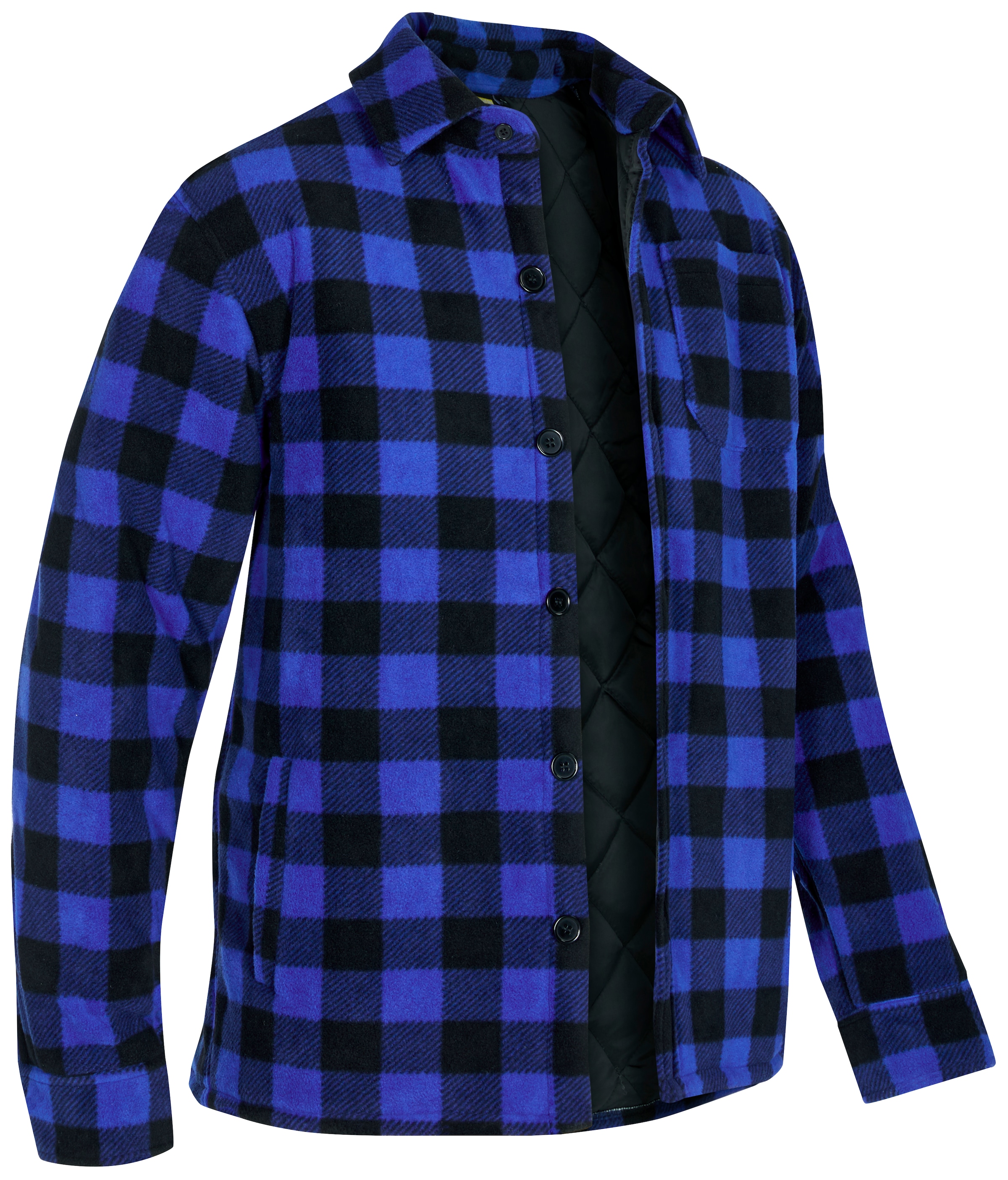 Northern Country Flanellhemd, (als Jacke offen oder Hemd zugeknöpft zu  tragen), warm gefüttert, mit 5 Taschen, mit verlängertem Rücken,  Flanellstoff bei ♕ | 