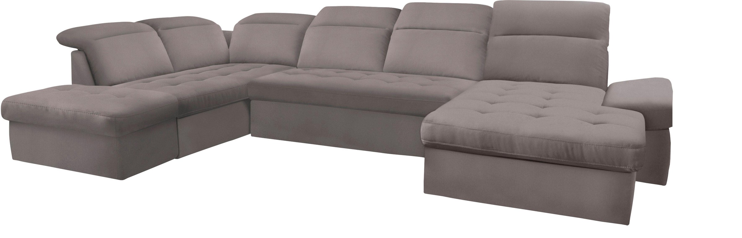 sit&more Wohnlandschaft »Stardust U-Form«, inklusive Kopfteilverstellung und Armlehnenfunktion