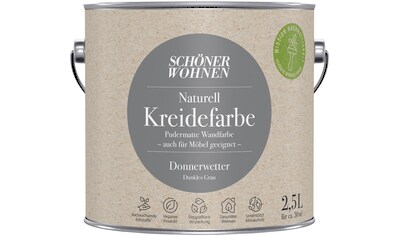 SCHÖNER WOHNEN FARBE Wand- und Deckenfarbe »Naturell Kreidefarbe«