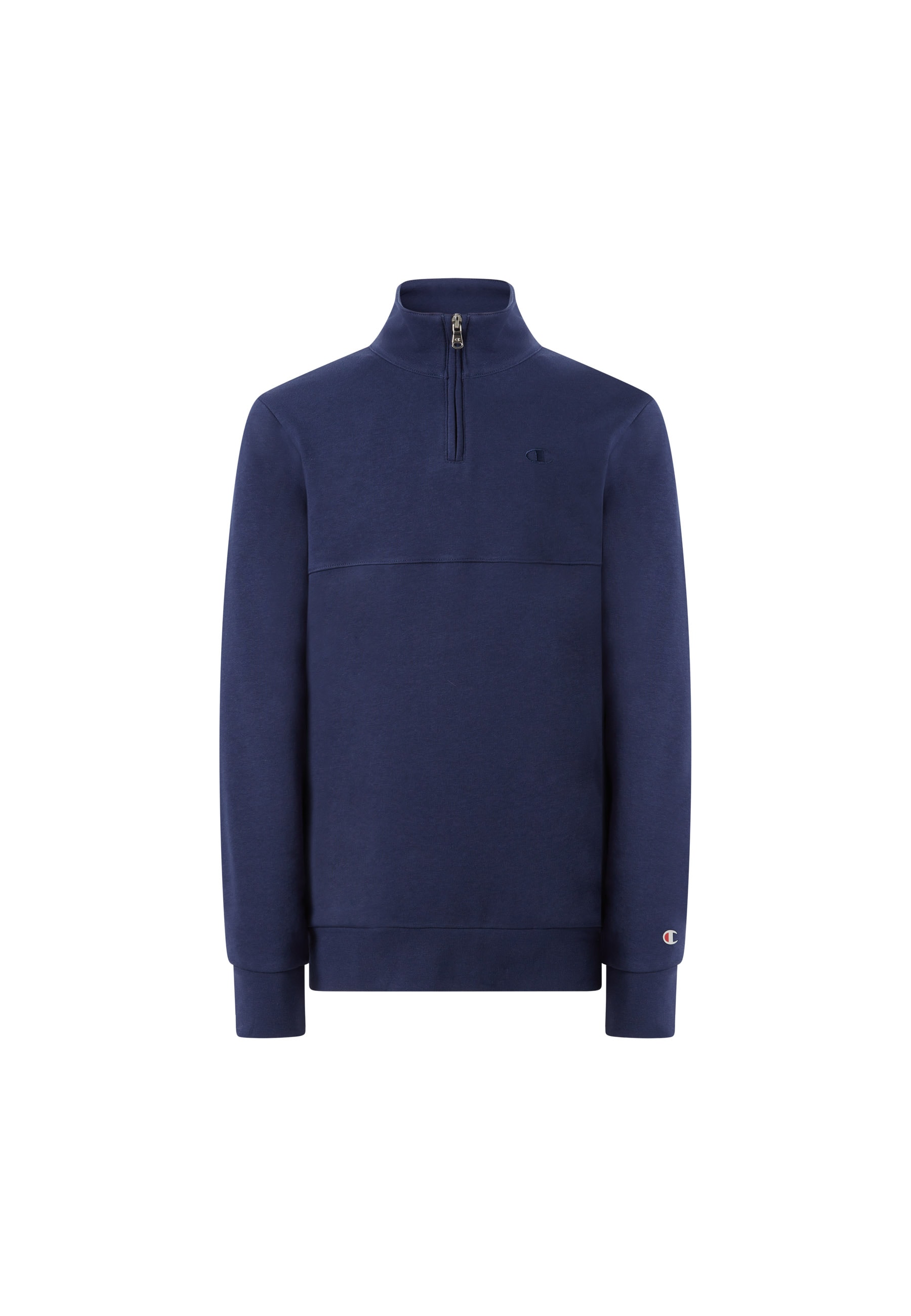 Champion Sweatshirt »ICONS Terry Half zip sweatshirt with small C logo«, für Kinder, sportlicher Stil, mit Reißverschluss
