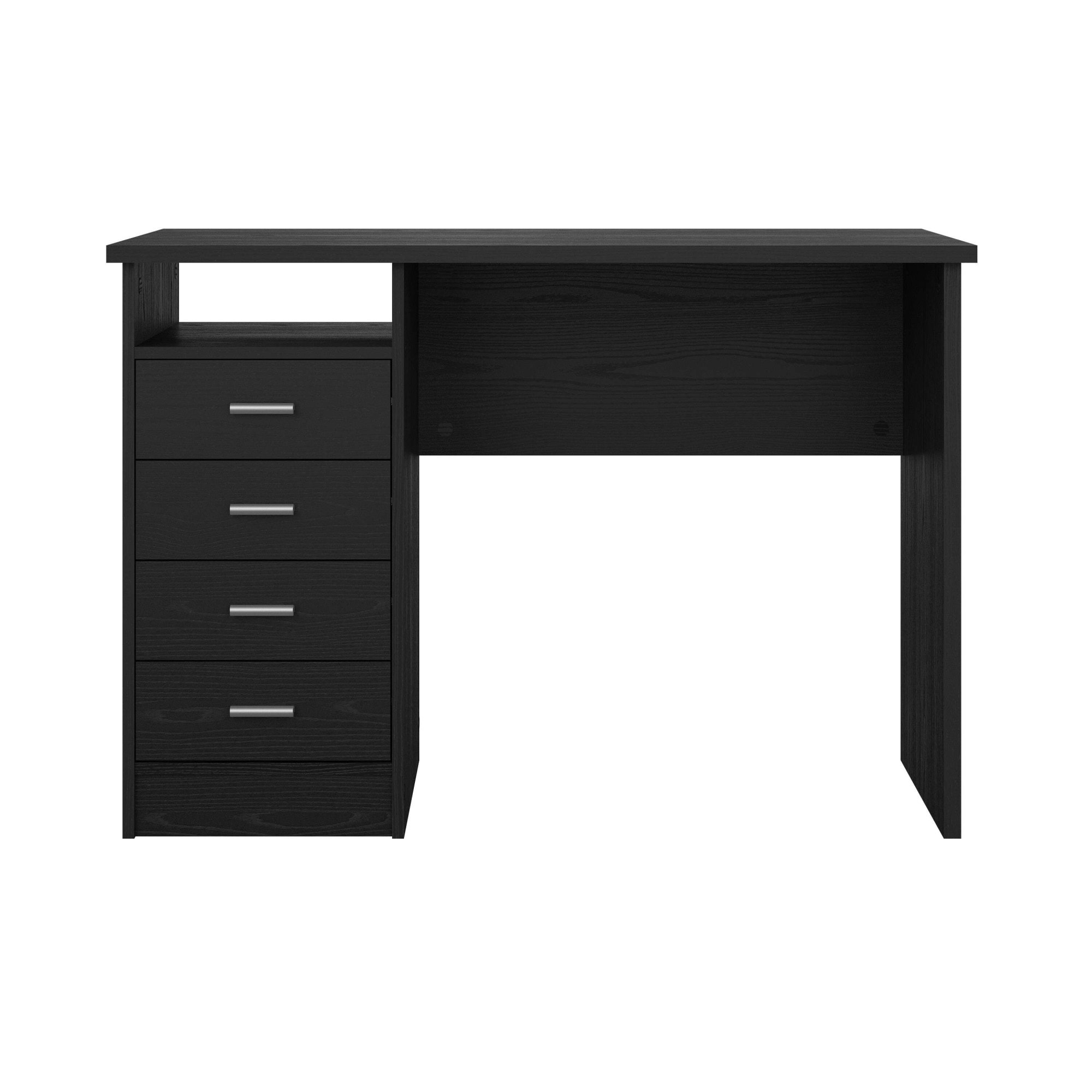 INOSIGN Schreibtisch »Funktion Plus, Arbeitstisch, Bürotisch«, Computertisch mit 4 Schubladen und 1 offenen Fach, Breite 110 cm