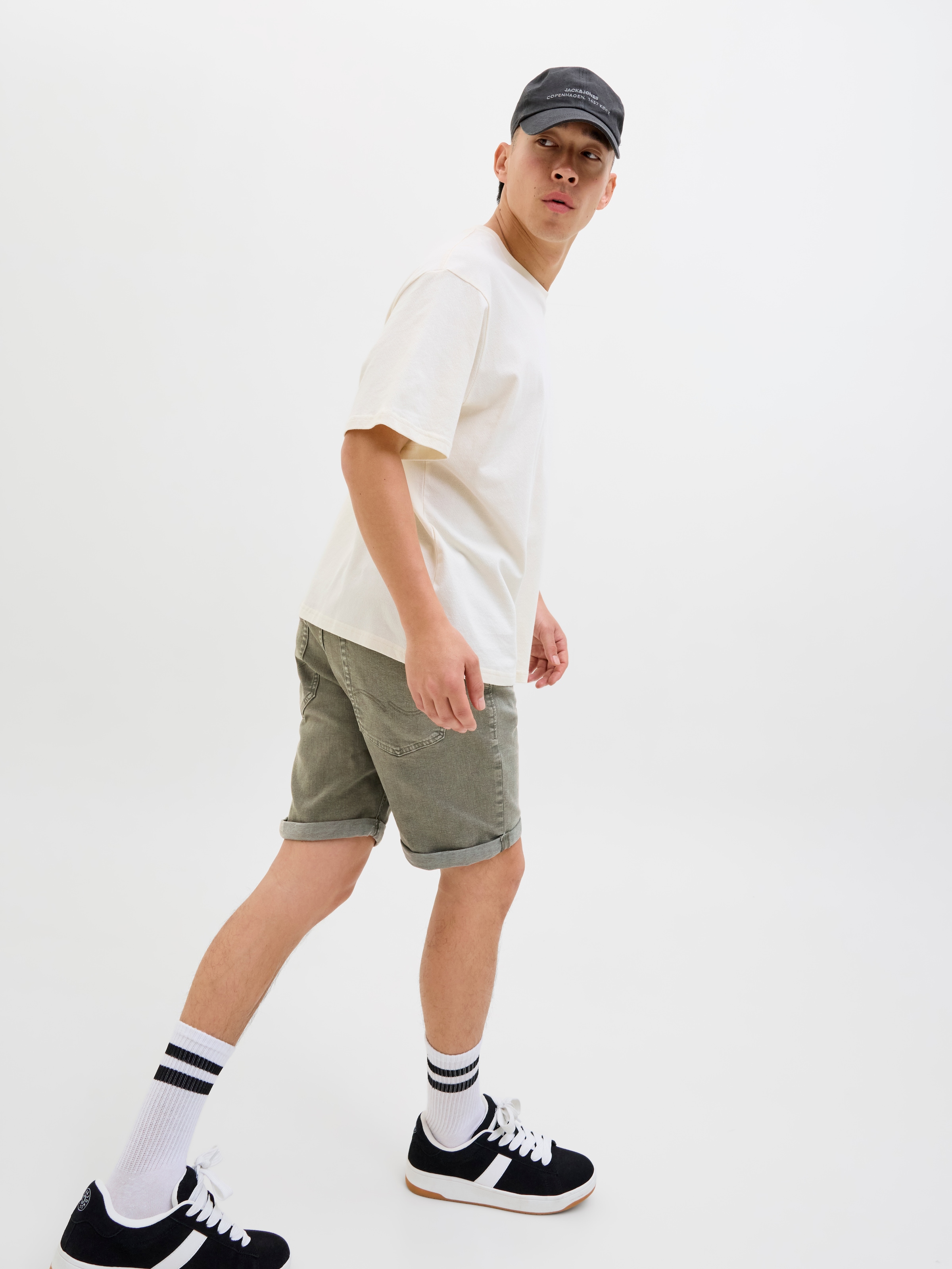 Jack & Jones Shorts »JJIRICK JJORIGINAL SHORTS SQ 913 SN«, im Five-Pocket Style