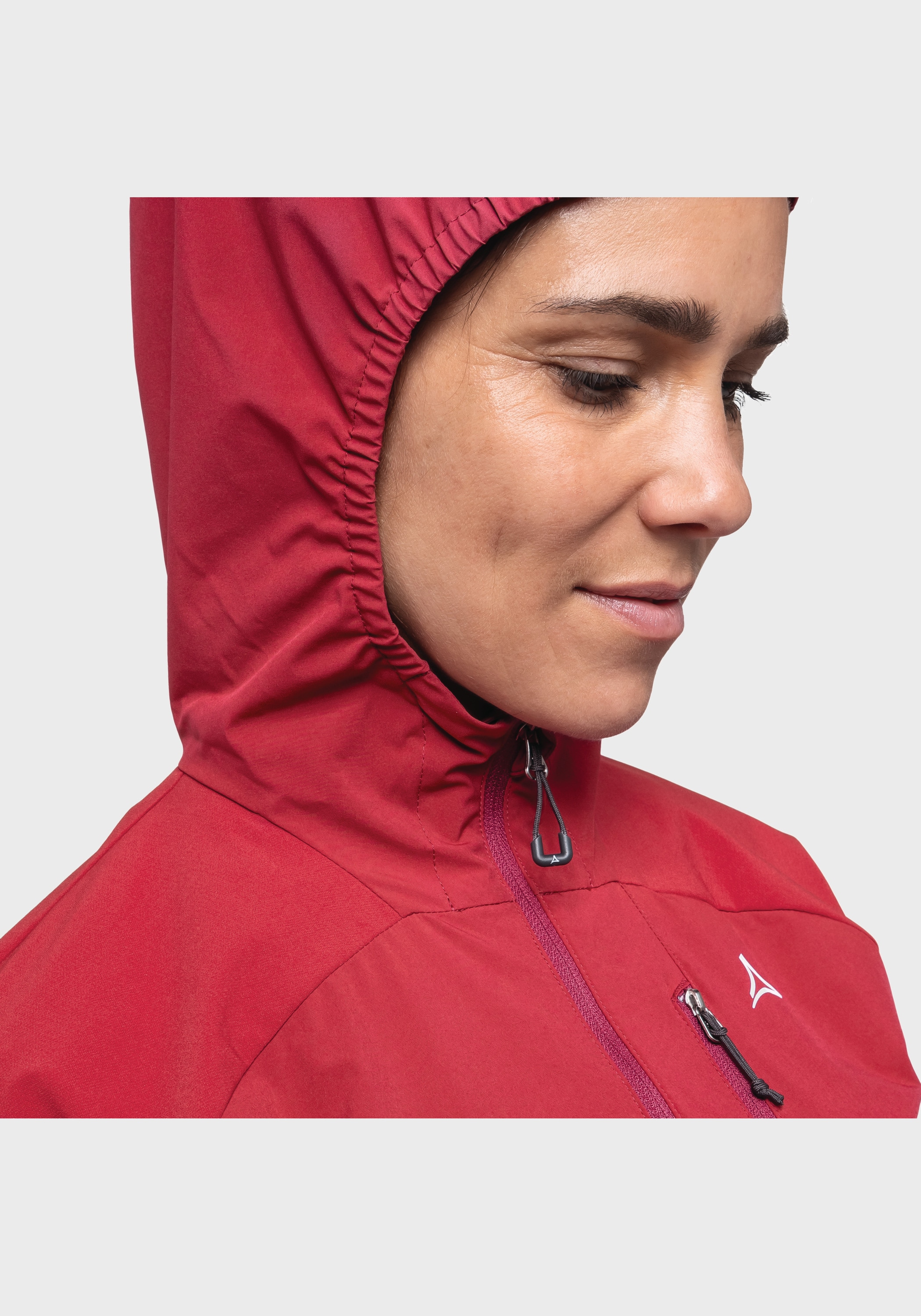 Schöffel Outdoorjacke »Bike Hybrid Jk Style Mamry WMS«, mit Kapuze