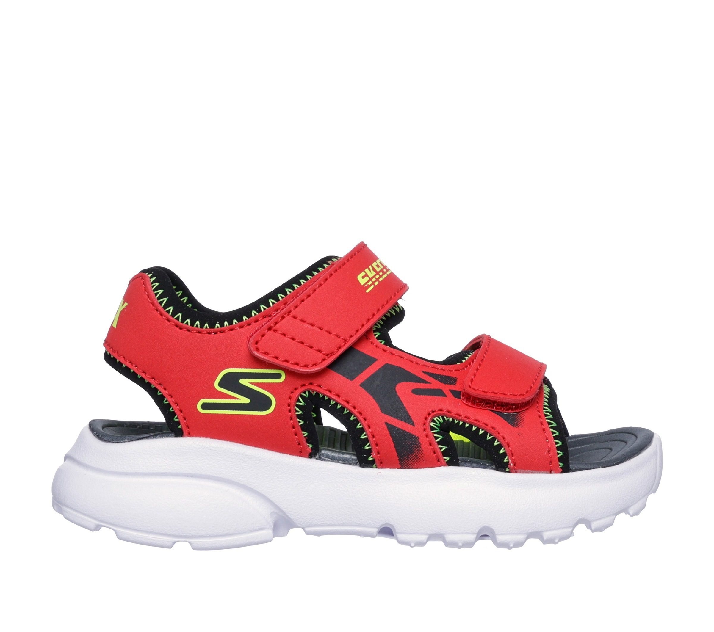 Skechers Sandale »RAZOR SPLASH«  , Sandale mit Klettverschluss, waschbar, Größenschablone zum Download