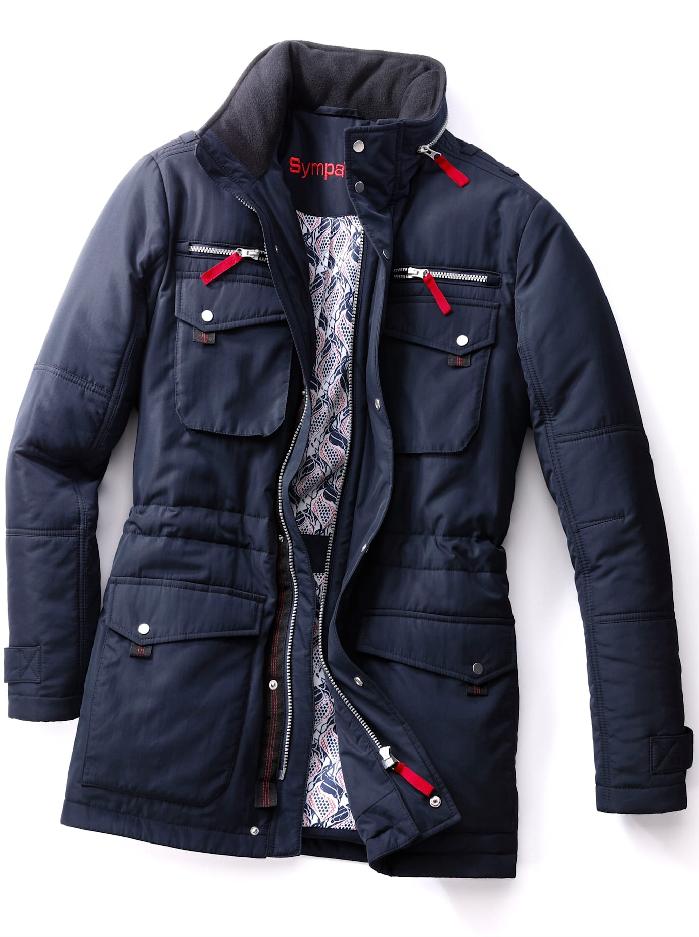 Marco Donati Allwetterjacke, mit Kapuze