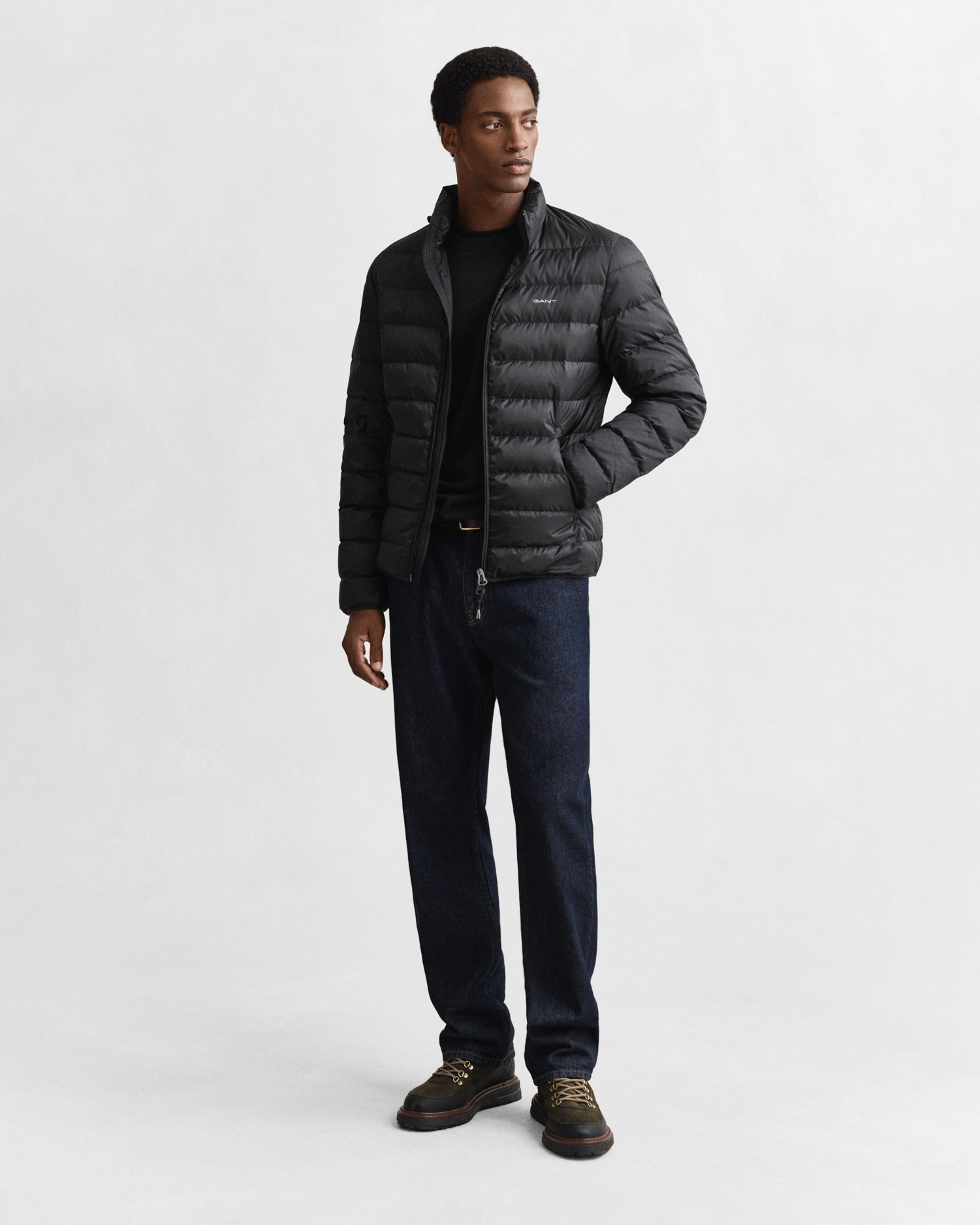 Gant Steppjacke »LIGHT DOWN JACKET« 2-Wege-Reißverschluss, Übergangsjacke, regular fit