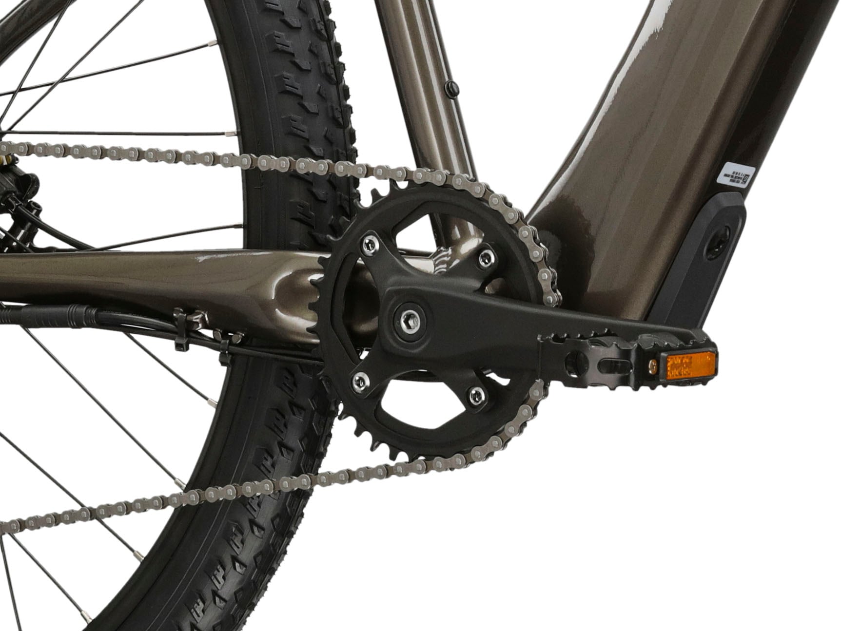 Kross E-Bike »KROSS E-MTB Hexagon Boost 2.0 29" braun«, 8 Gang, microSHIFT, ACOLYTE M5180M, Heckmotor 250 W, Pedelec, Elektrofahrrad für Damen und Herren