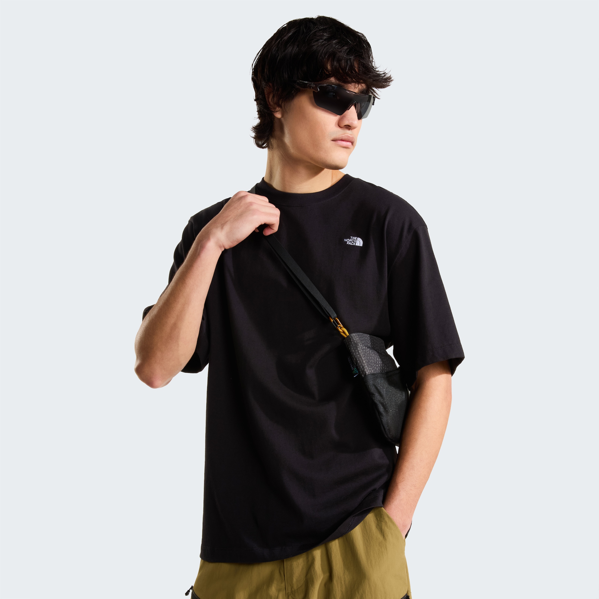 The North Face T-Shirt »M TNF ESSENTIAL SIMPLE DOME OS SS TEE« lockere Oversized-Passform, Kurzarm, für Alltag und Freizeit