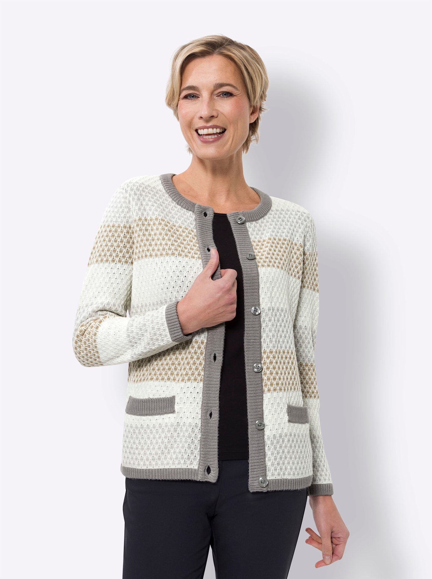 Classic Basics Strickjacke