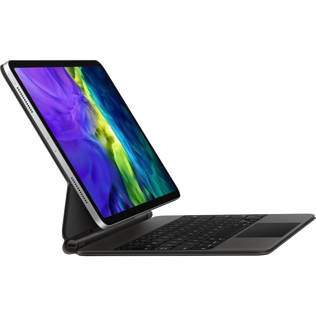 Apple iPad-Tastatur »Magic Keyboard für das 11" (2. Generation)«, Kompatibel mit iPad Pro 11" (2020 / 2021) und iPad Air 4Gen (2020)