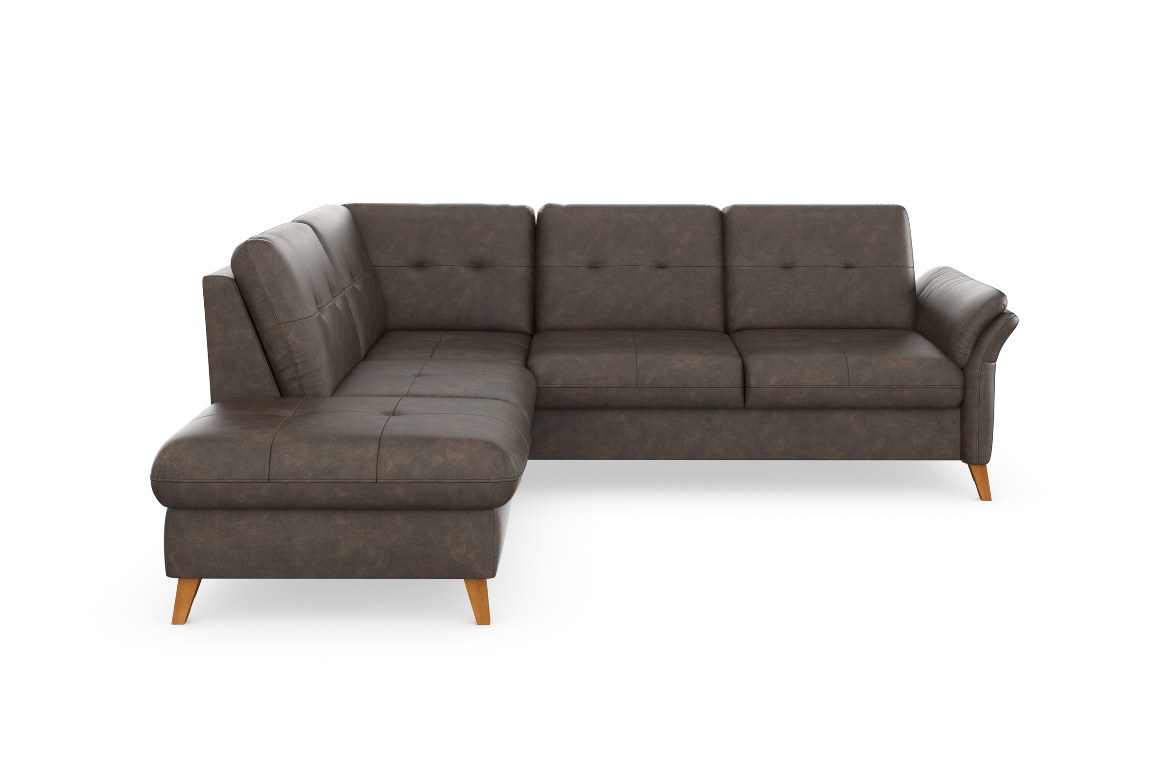 sit&more Ecksofa »Göteborg«, inkl. Sitztiefenverstellung, wahlweise mit Bettfunktion & Bettkasten