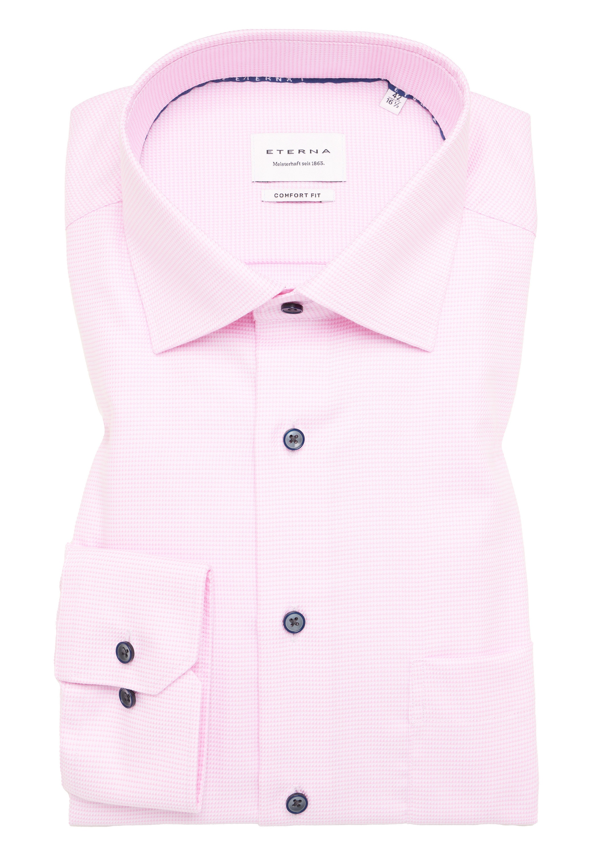 Eterna Langarmhemd »COMFORT FIT«, NON IRON (bügelfrei)