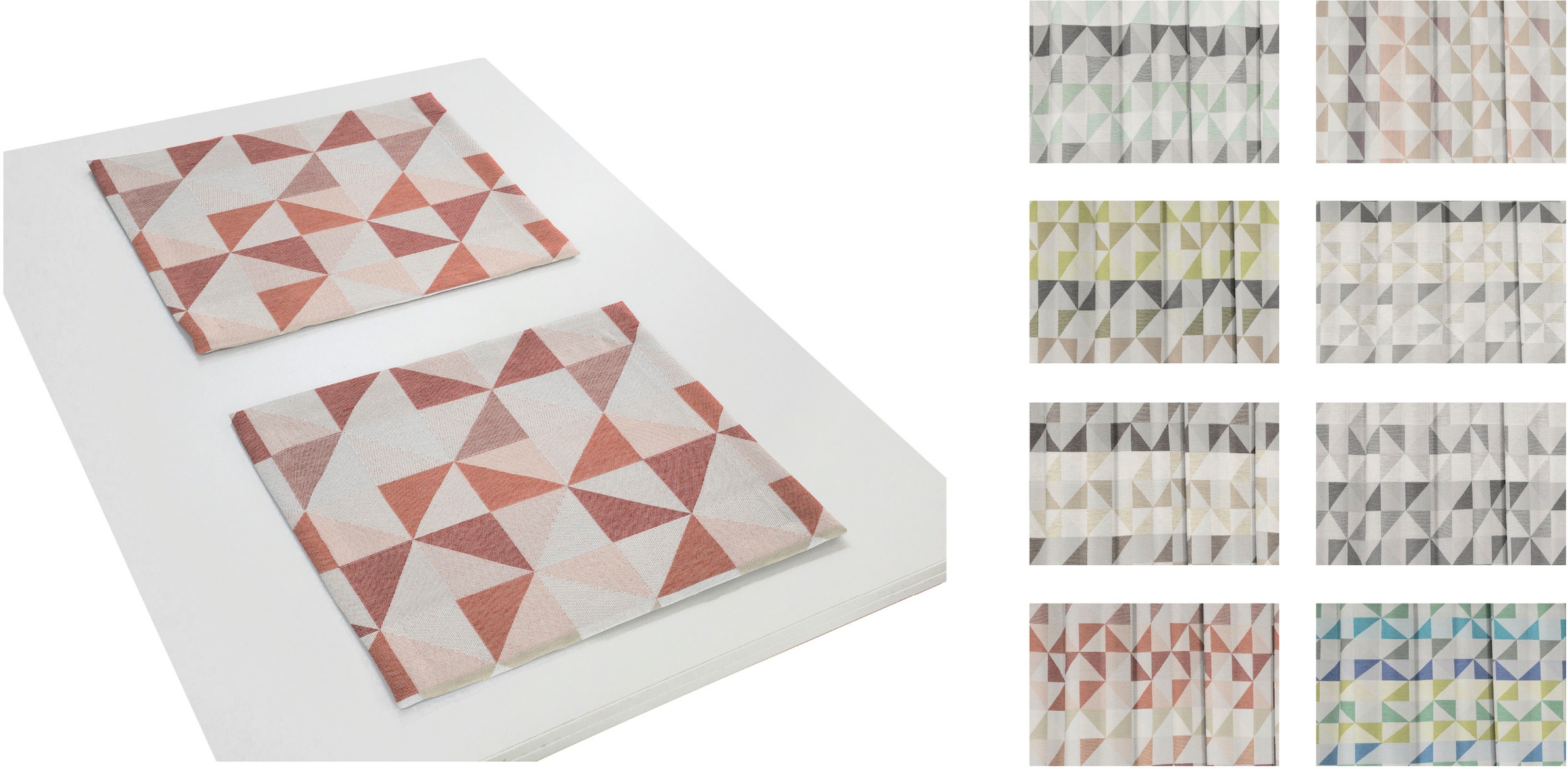 Wirth Platzset »BERLARE«, (Packung, 2 St.)