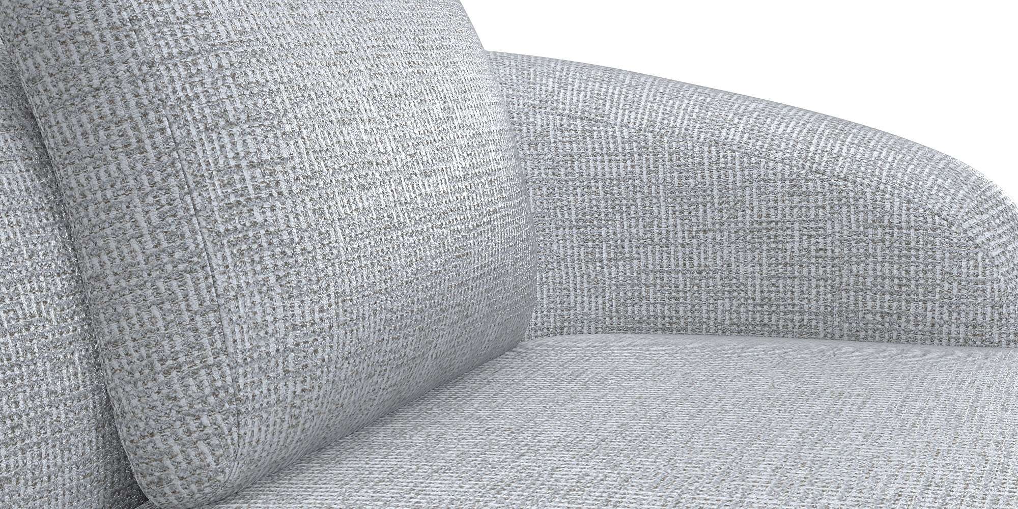 FLEXLUX Wohnlandschaft »Torino, rund, L-Form, Sofa-Ecke mit Recamiere, Longchair-Sofa«, Modernes, organisches Sofa-Design, Kaltschaum, Wellenunterfederung