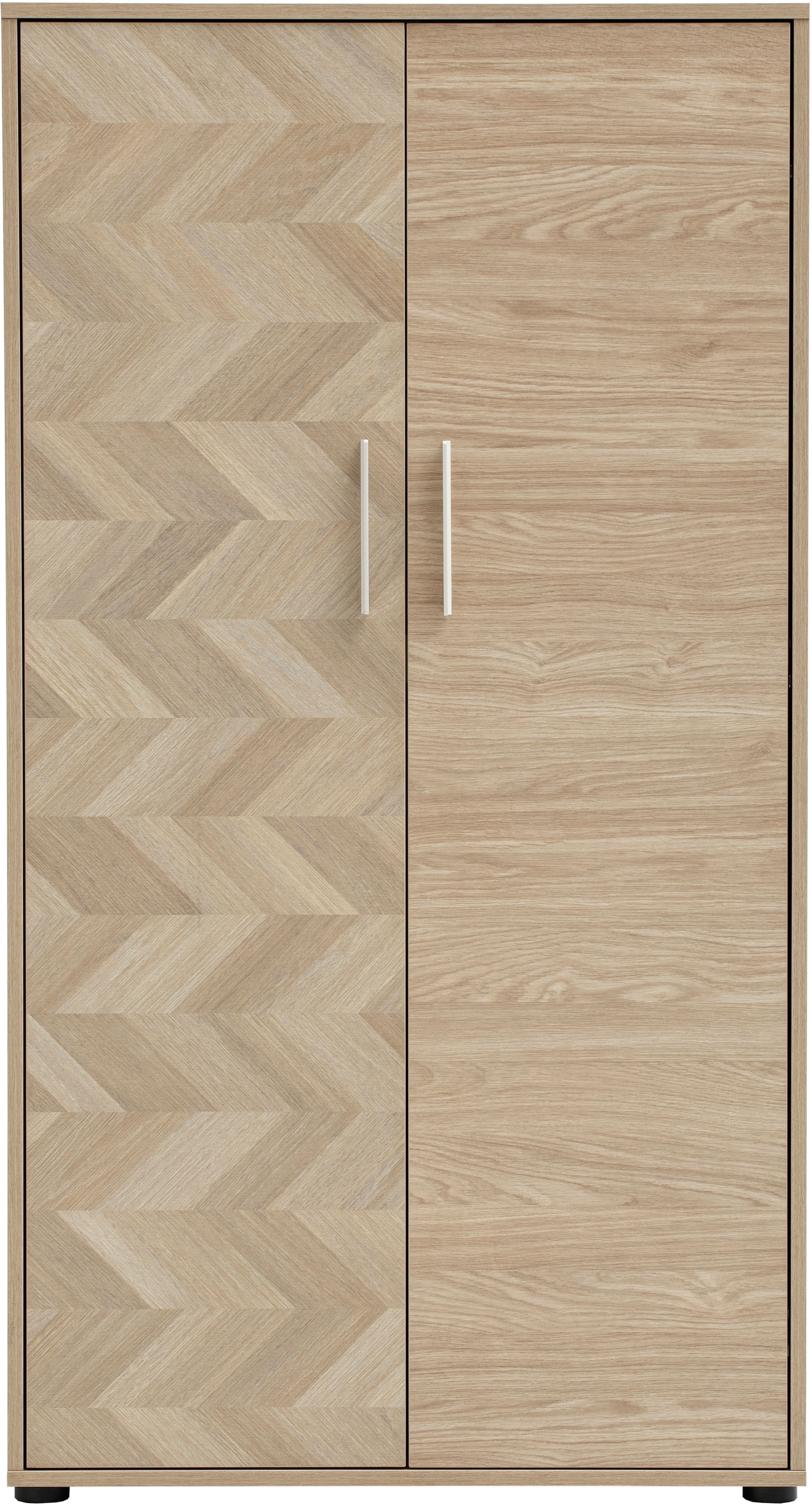 Schildmeyer Aktenschrank »AREZZO, Höhe 150 cm, 2 Türen, Fischgräten Dekor, MADE IN GERMANY« 1 Stk. tlg. Linke Tür in Fischgräten Dekor, MADE IN GERMANY