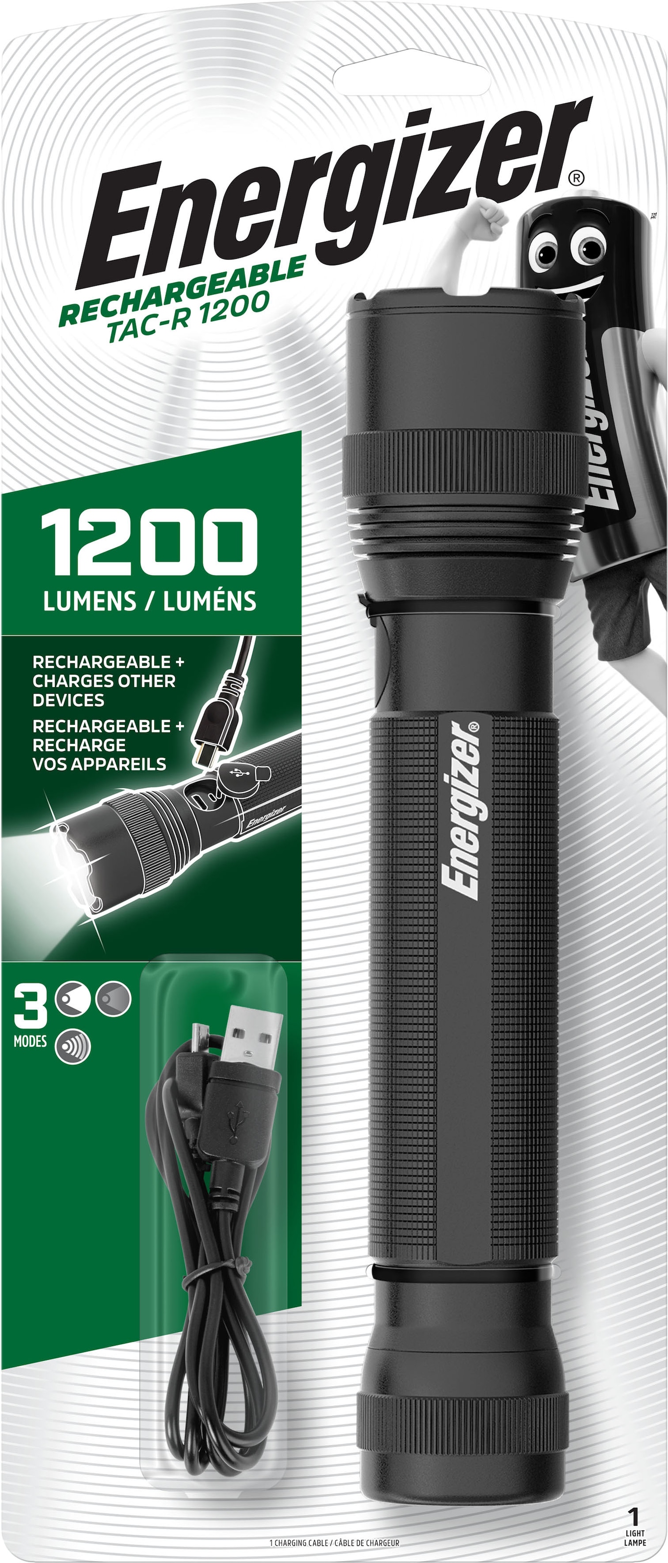 Taschenlampe Ultra »Tactical Energizer Rechargeable 1200 Lumen« bei