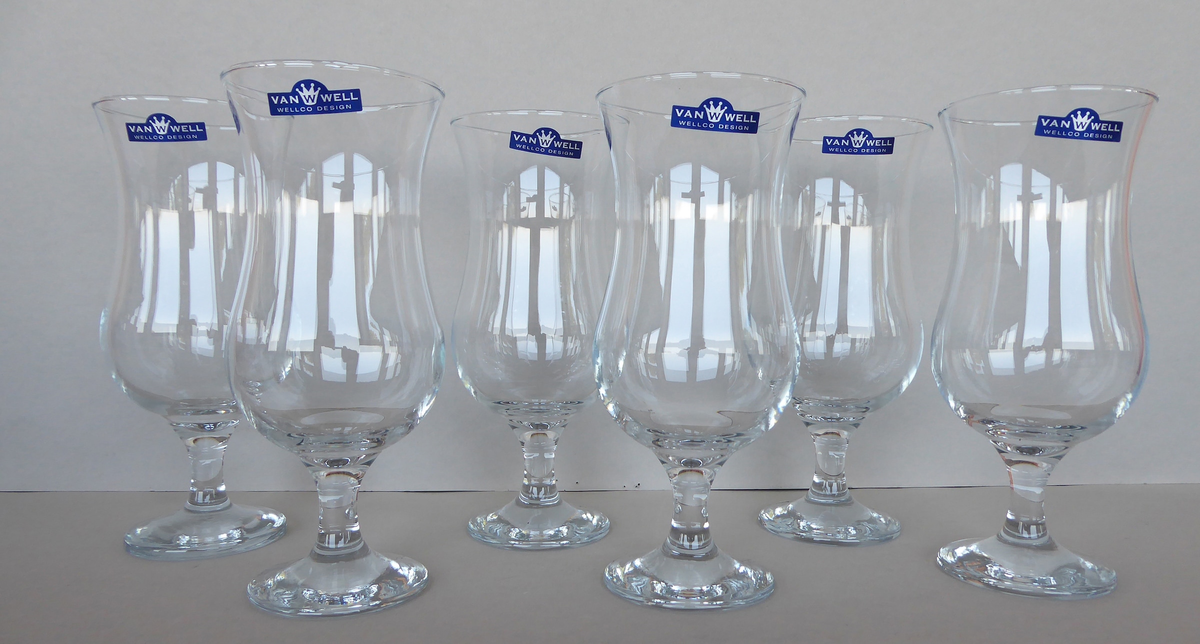 van Well Cocktailglas, (Set, 6 tlg.), 46 cl, 6-teilig