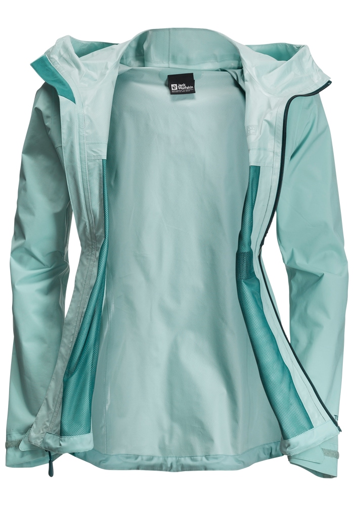 Jack Wolfskin Outdoorjacke »ELSBERG 2.5L JKT W«, mit Kapuze