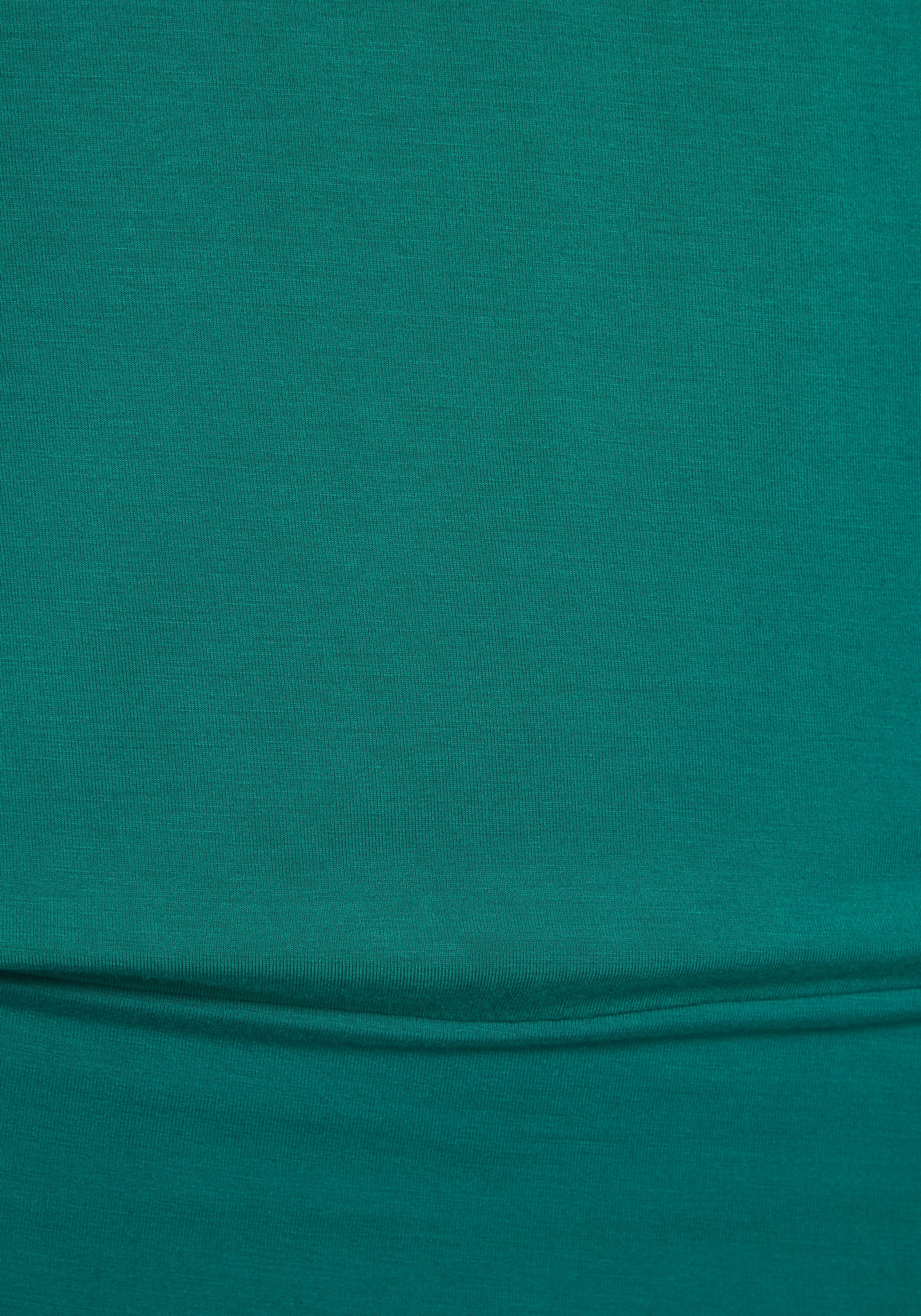 LASCANA Rundhalsshirt »mit variabler Ärmellänge« aus Viskose-Stretch