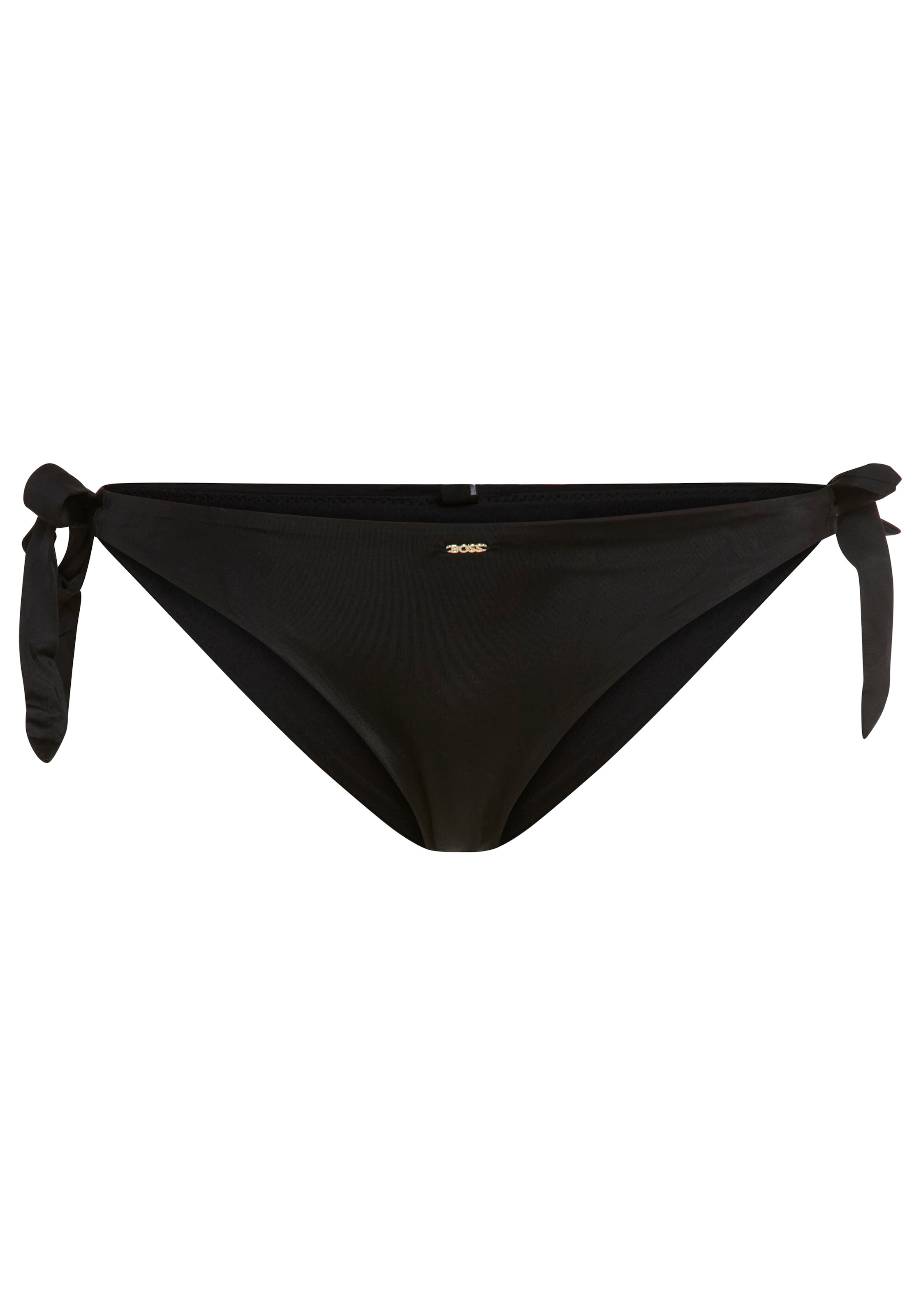 BOSS Bikini-Hose »BOSS CODES« mit Logo-Besatz und seitlicher Schnürung