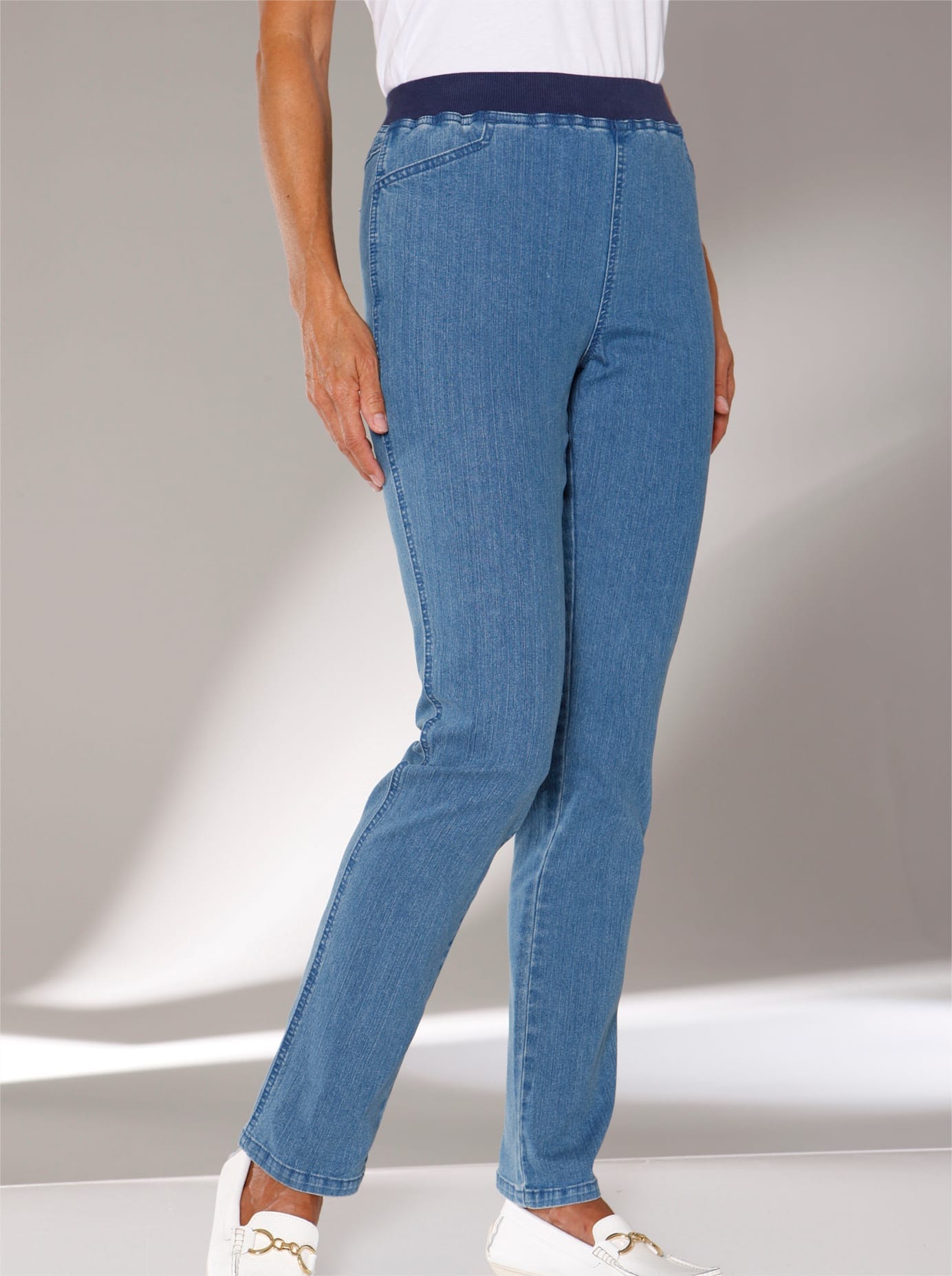 Classic Basics Stretch-Jeans, tlg.) ♕ bei (1