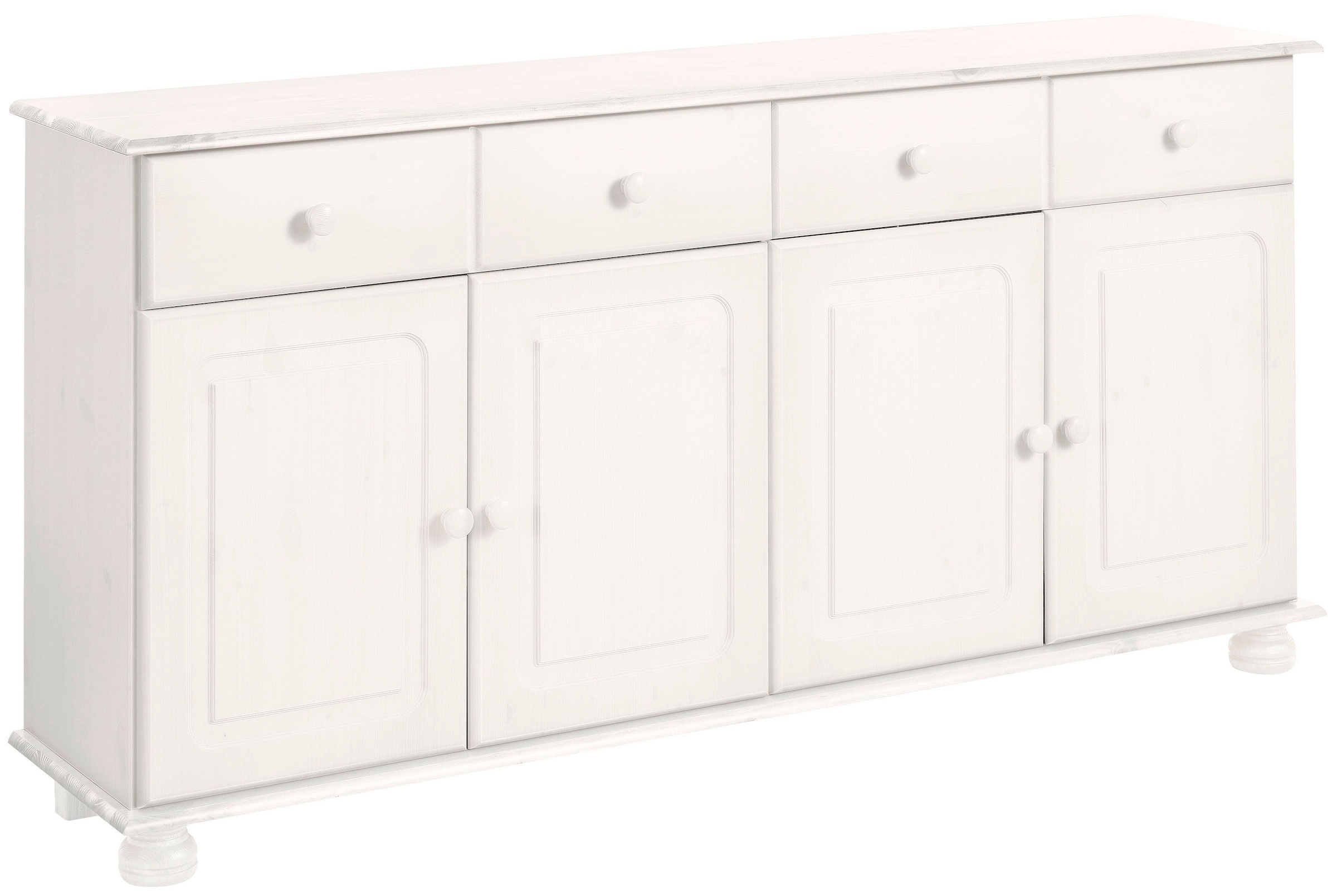 Home affaire Sideboard »Mette«, Kommode aus massivem Kiefernholz, Breite 156 cm
