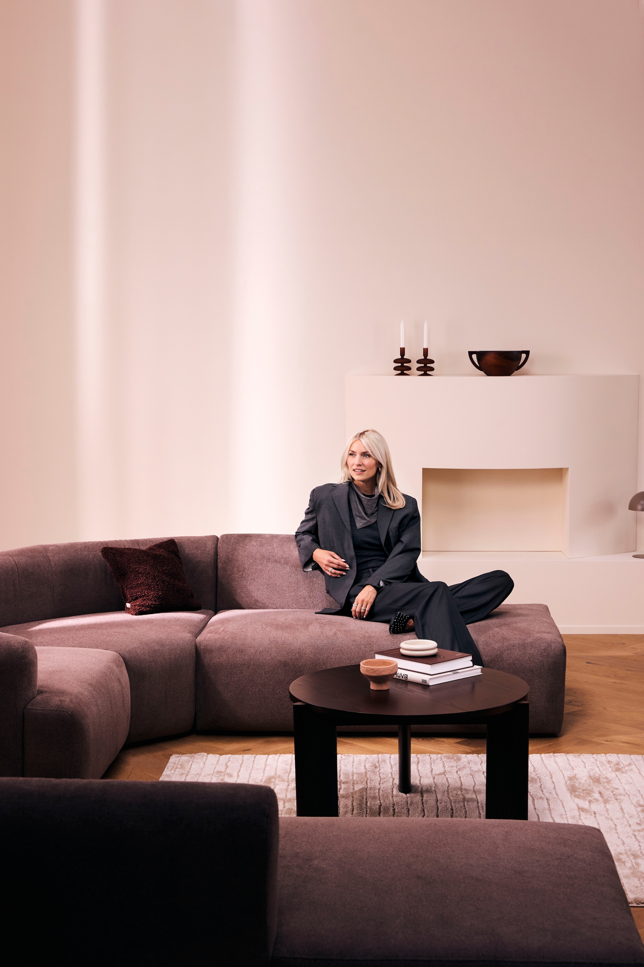 LeGer Home by Lena Gercke Ecksofa »LYZA L-Form links/rechts, Modularsofa, Maße B/T/H: 211/267/74 cm«, als Modul oder separat verwendbar, für individuelle Zusammenstellung